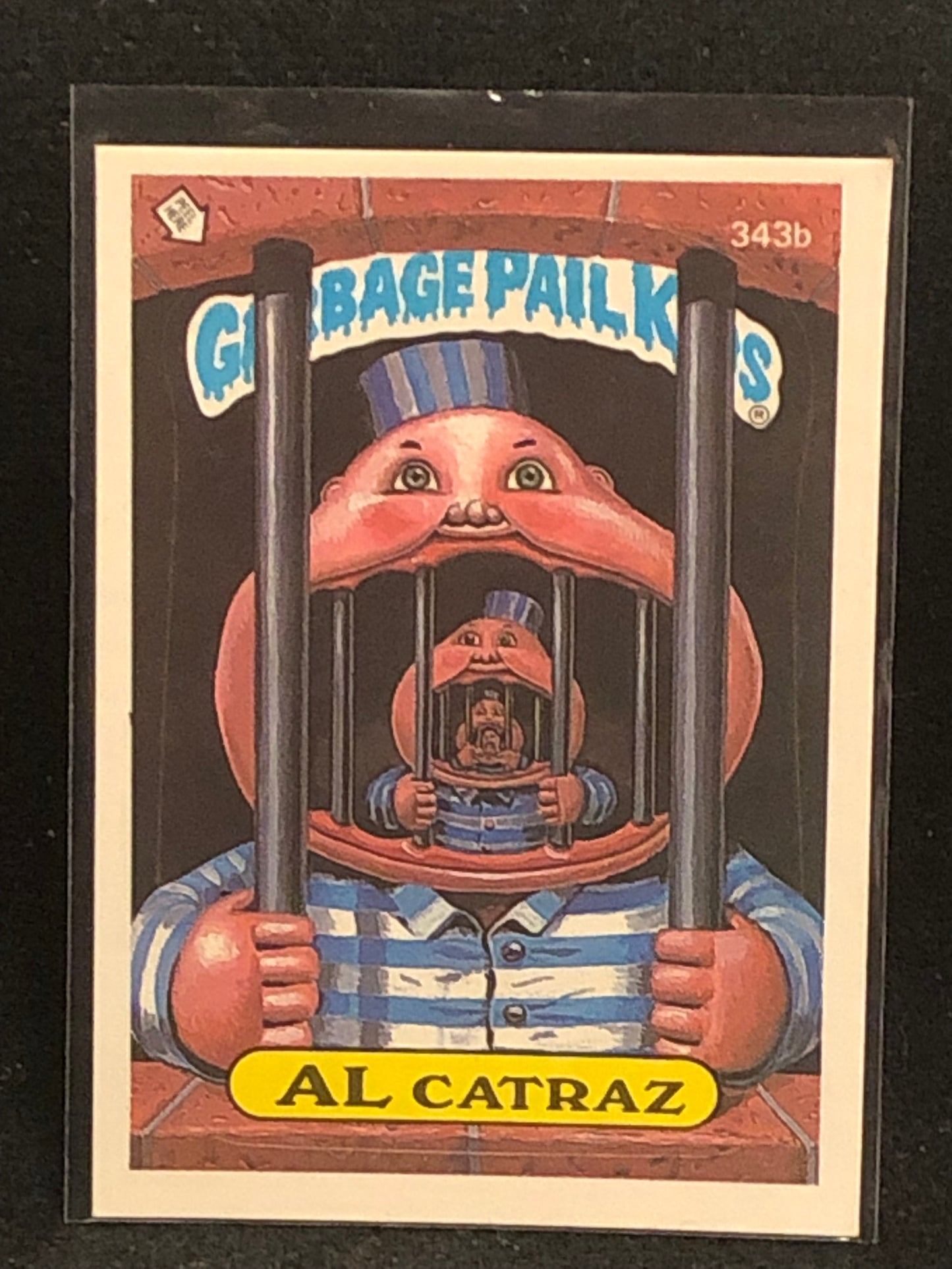 Garbage Pail Kids Original Series 9 (os9) 343b Al Catraz