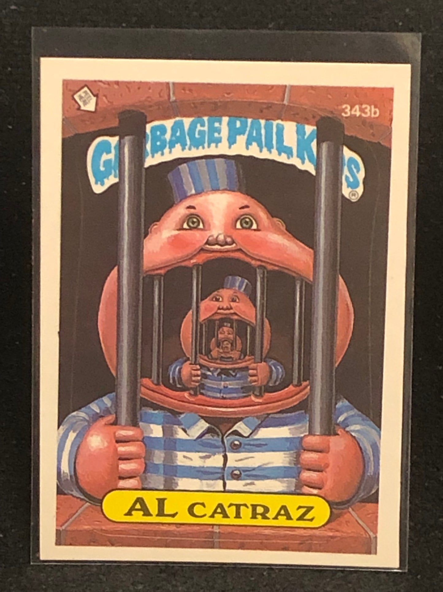 Garbage Pail Kids Original Series 9 (os9) 343b Al Catraz