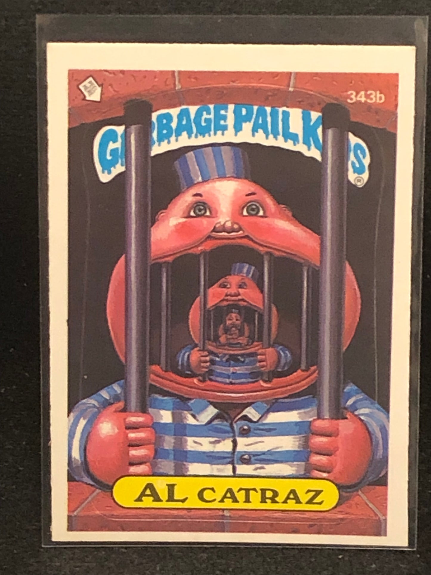 Garbage Pail Kids Original Series 9 (os9) 343b Al Catraz
