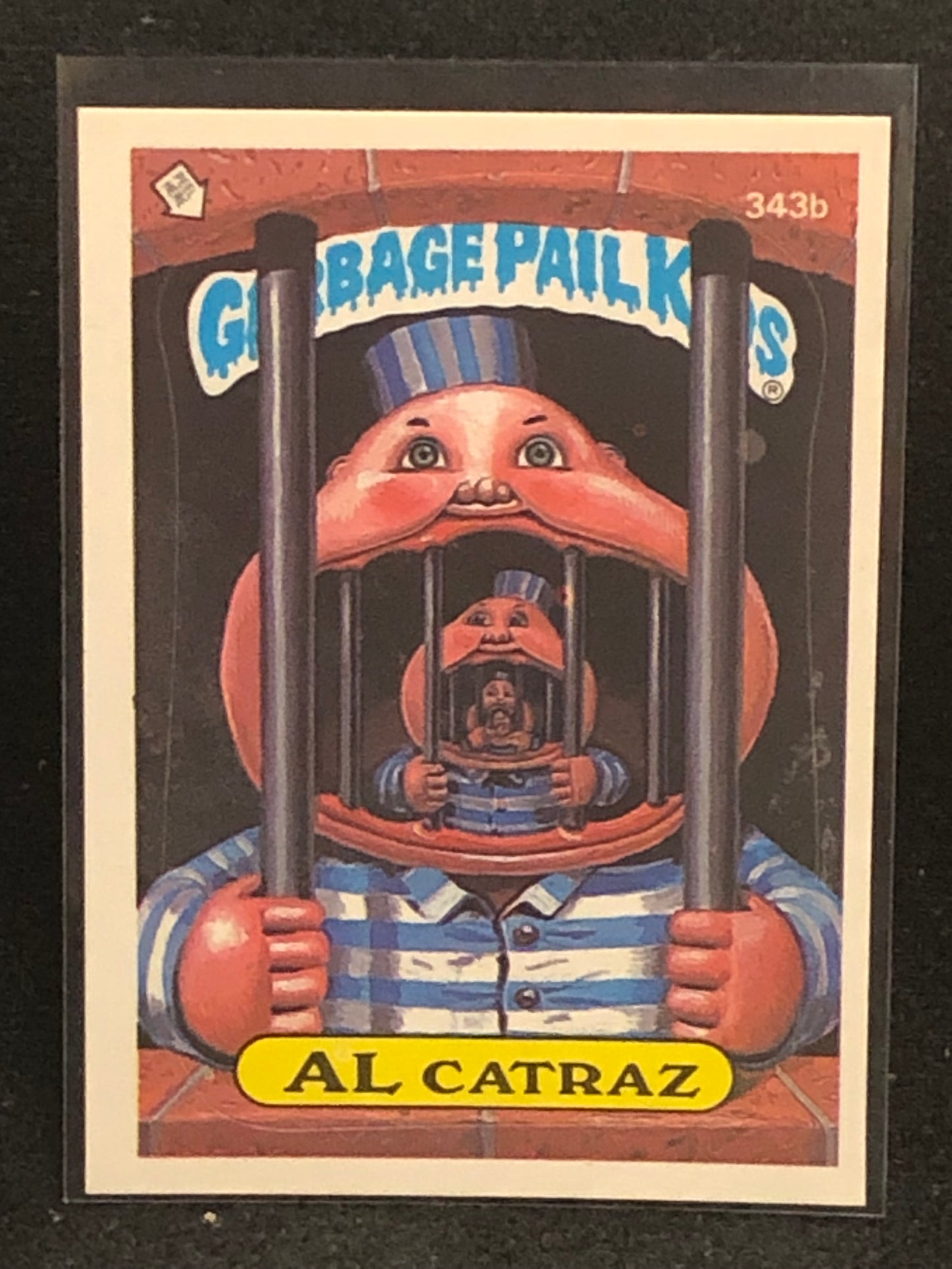 Garbage Pail Kids Original Series 9 (os9) 343b Al Catraz