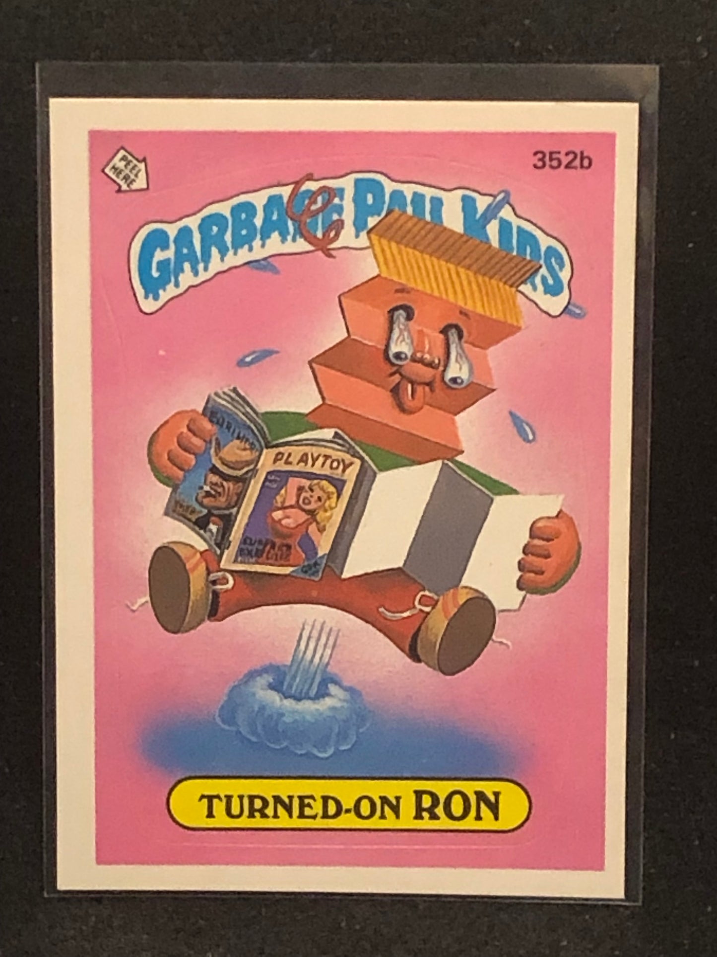 Garbage Pail Kids Original Series 9 (os9) 352b Turned On Ron