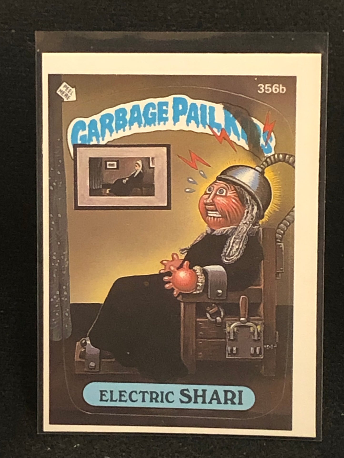 Garbage Pail Kids Original Series 9 (os9) 356b Electric Shari