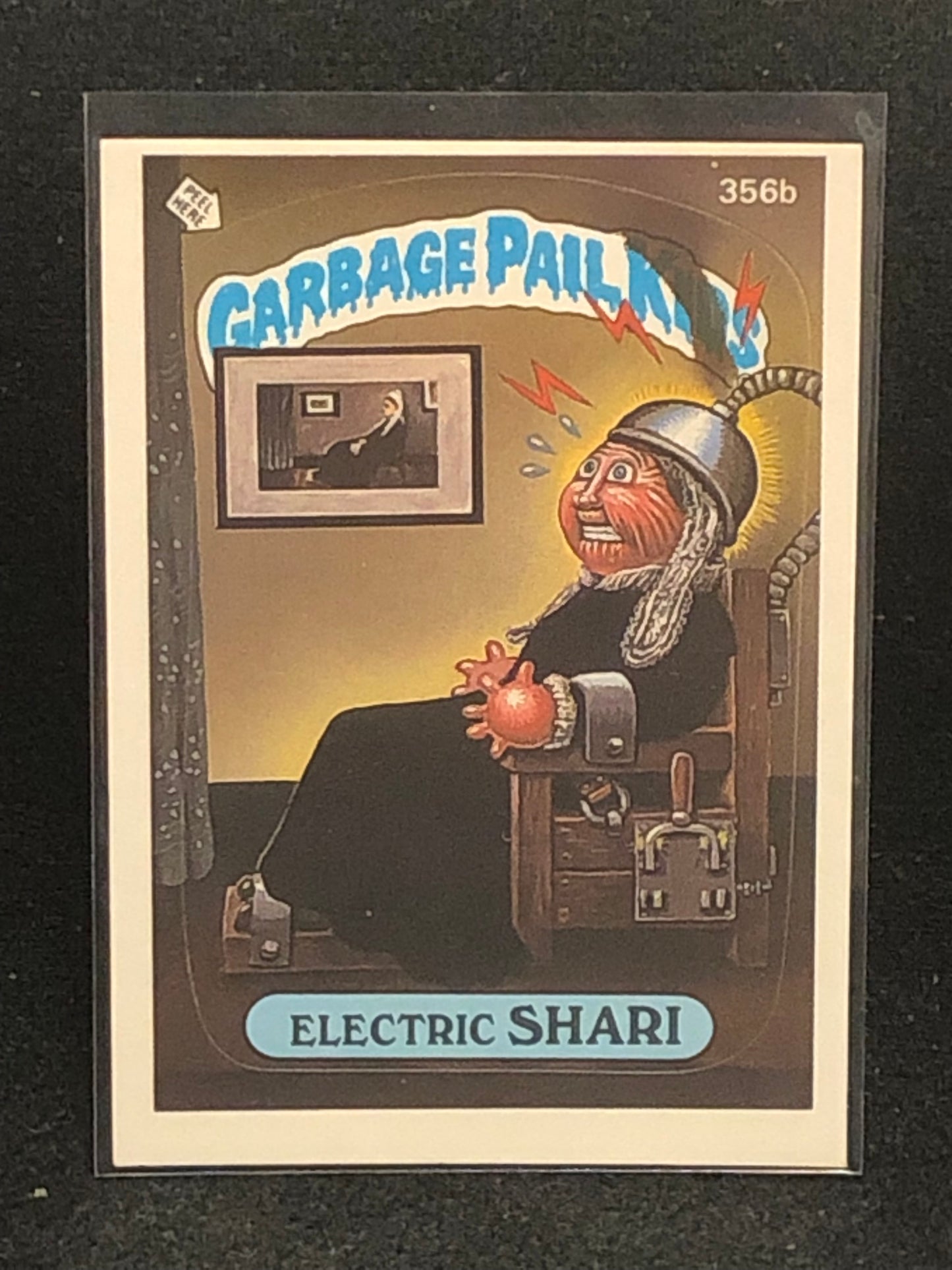 Garbage Pail Kids Original Series 9 (os9) 356b Electric Shari