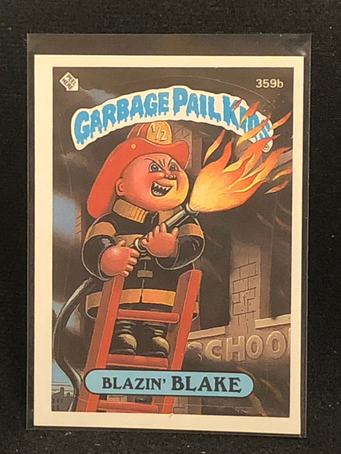 Garbage Pail Kids Original Series 9 (os9) 359b Blazin Blake