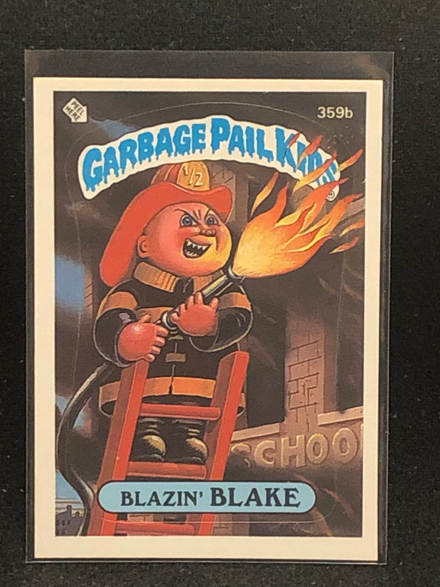 Garbage Pail Kids Original Series 9 (os9) 359b Blazin Blake