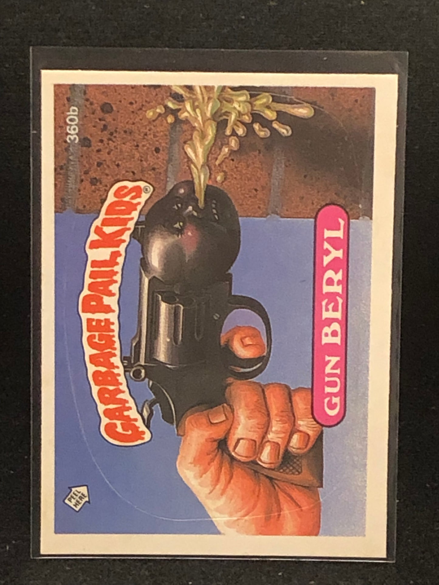 Garbage Pail Kids Original Series 9 (os9) 360b Gun Beryl