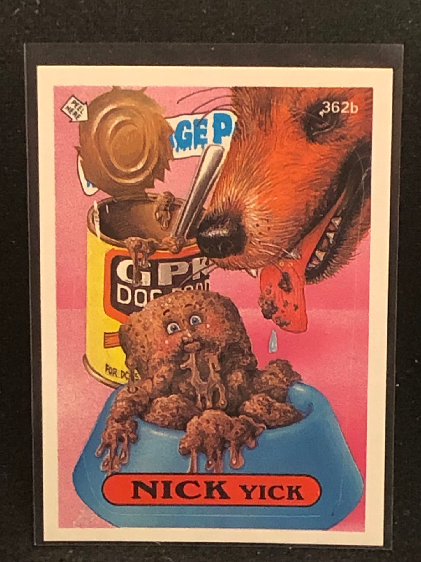Garbage Pail Kids Original Series 9 (os9) 362b Nick Yick