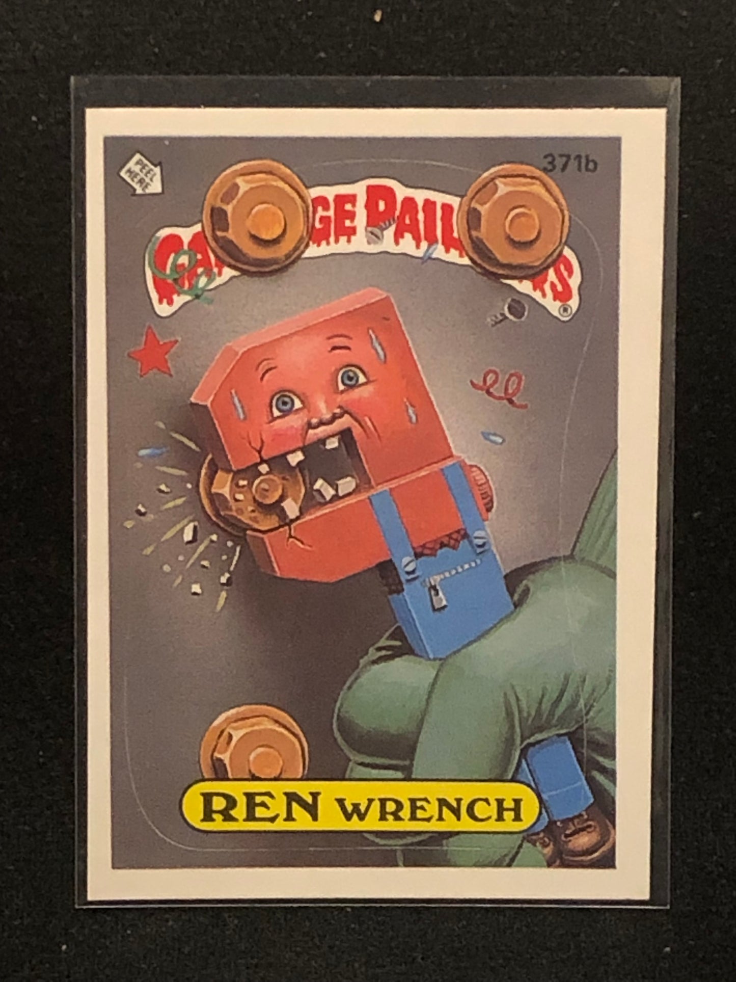 Garbage Pail Kids Original Series 9 (os9) 371b Ren Wrench