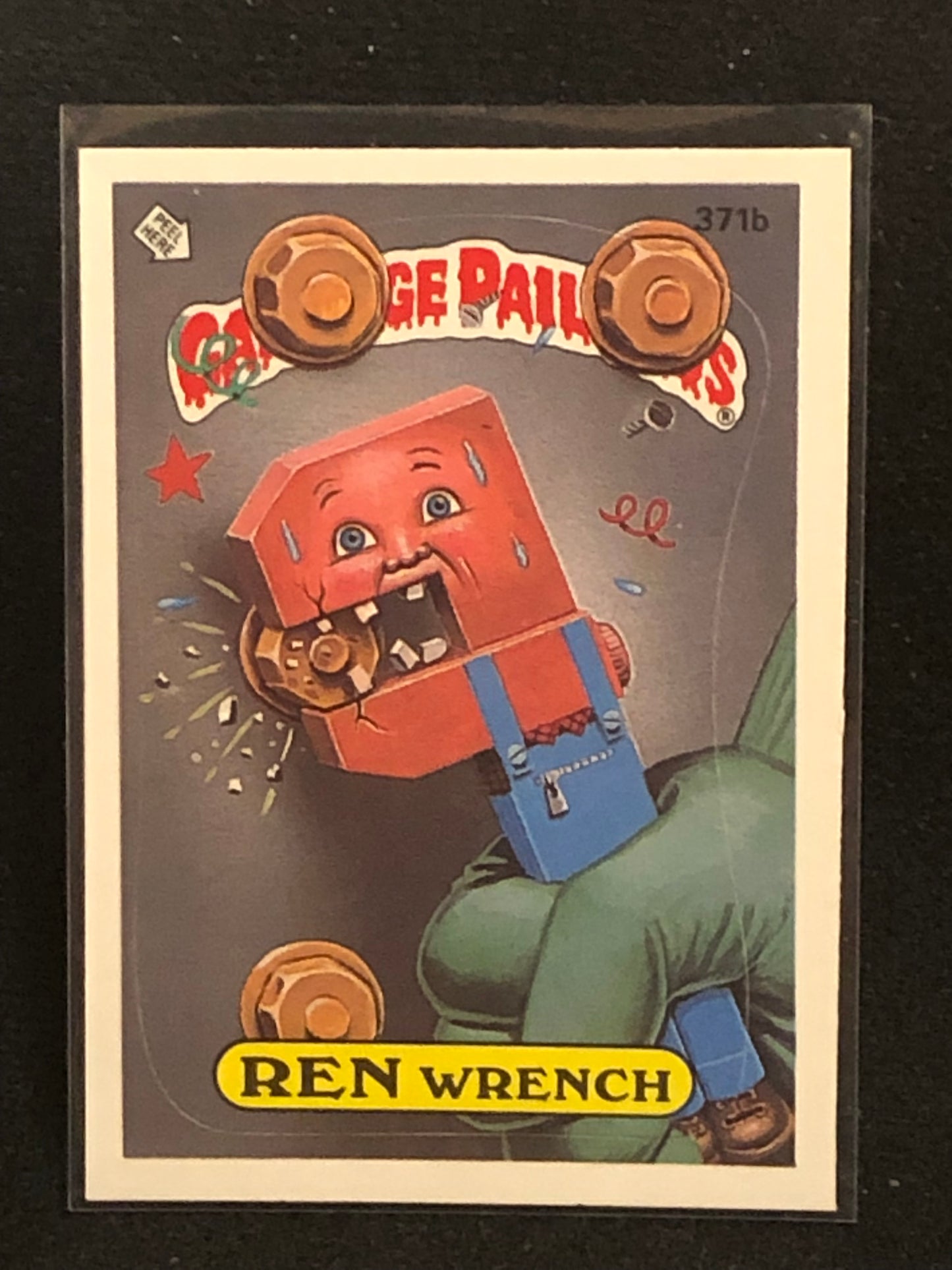 Garbage Pail Kids Original Series 9 (os9) 371b Ren Wrench