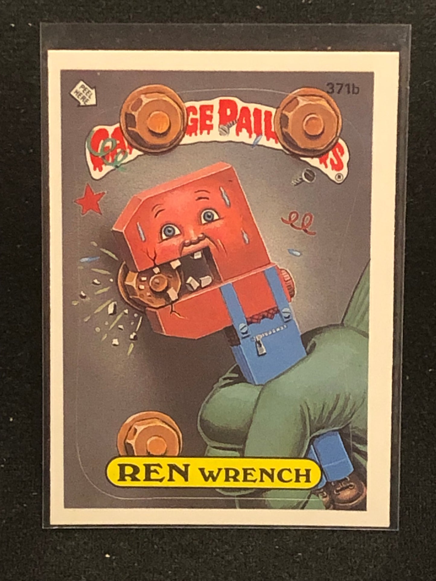 Garbage Pail Kids Original Series 9 (os9) 371b Ren Wrench