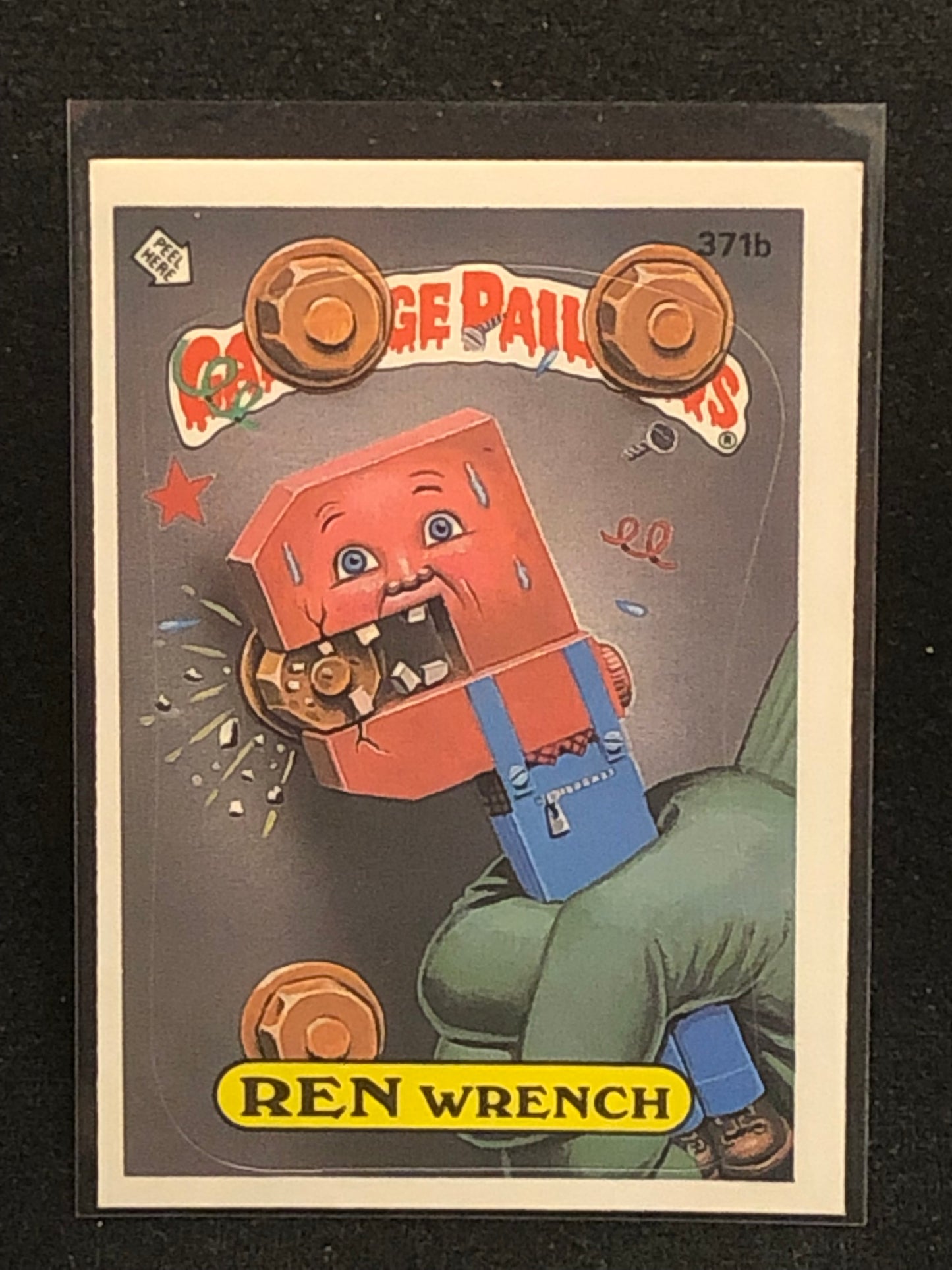 Garbage Pail Kids Original Series 9 (os9) 371b Ren Wrench