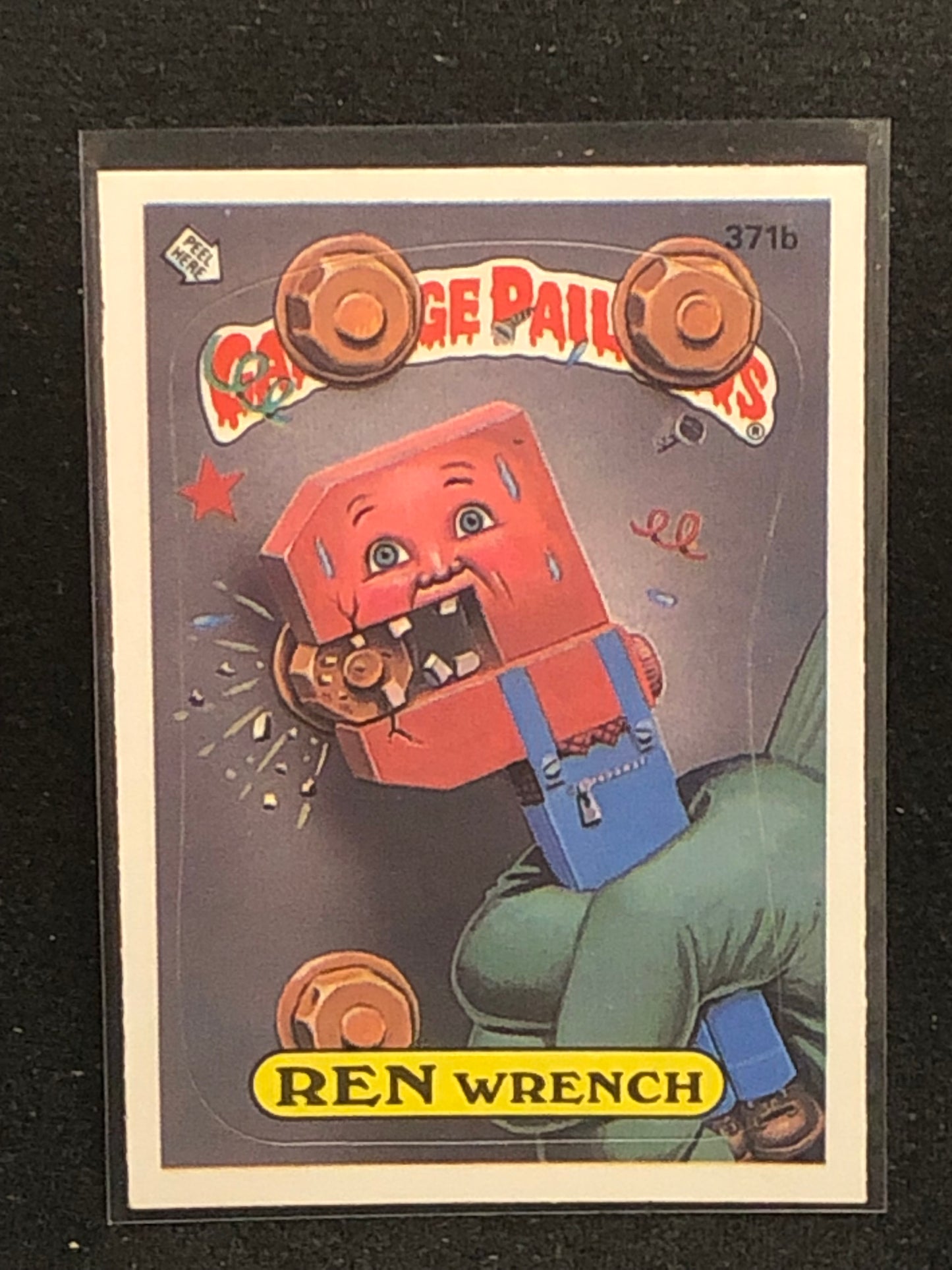 Garbage Pail Kids Original Series 9 (os9) 371b Ren Wrench