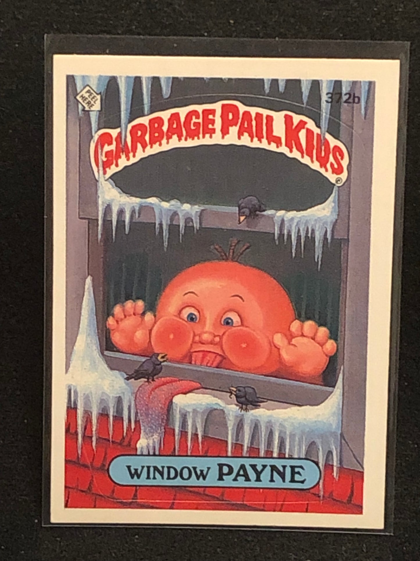 Garbage Pail Kids Original Series 9 (os9) 372b Window Payne