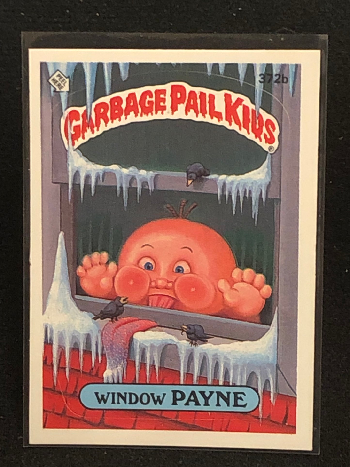 Garbage Pail Kids Original Series 9 (os9) 372b Window Payne