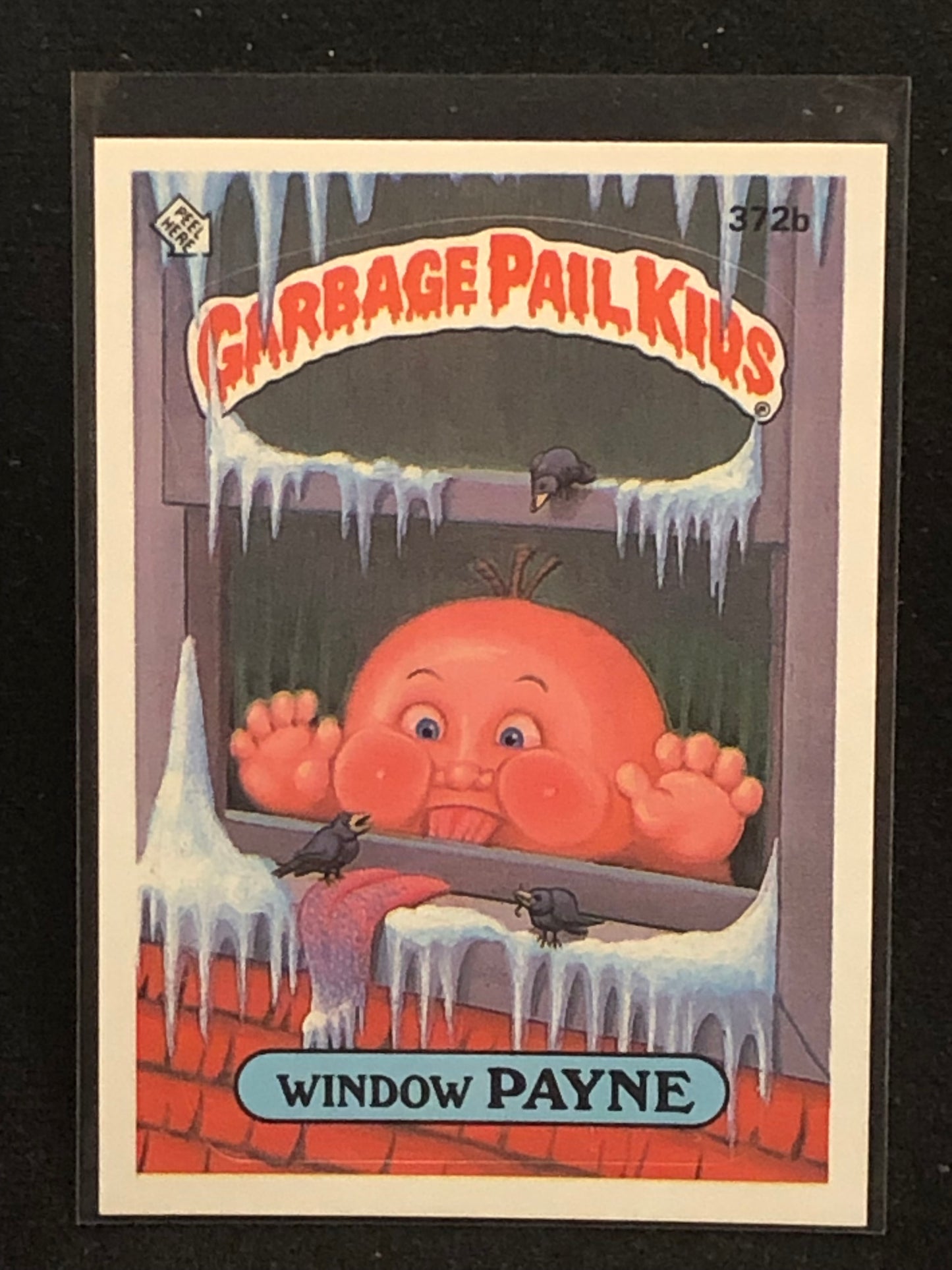 Garbage Pail Kids Original Series 9 (os9) 372b Window Payne