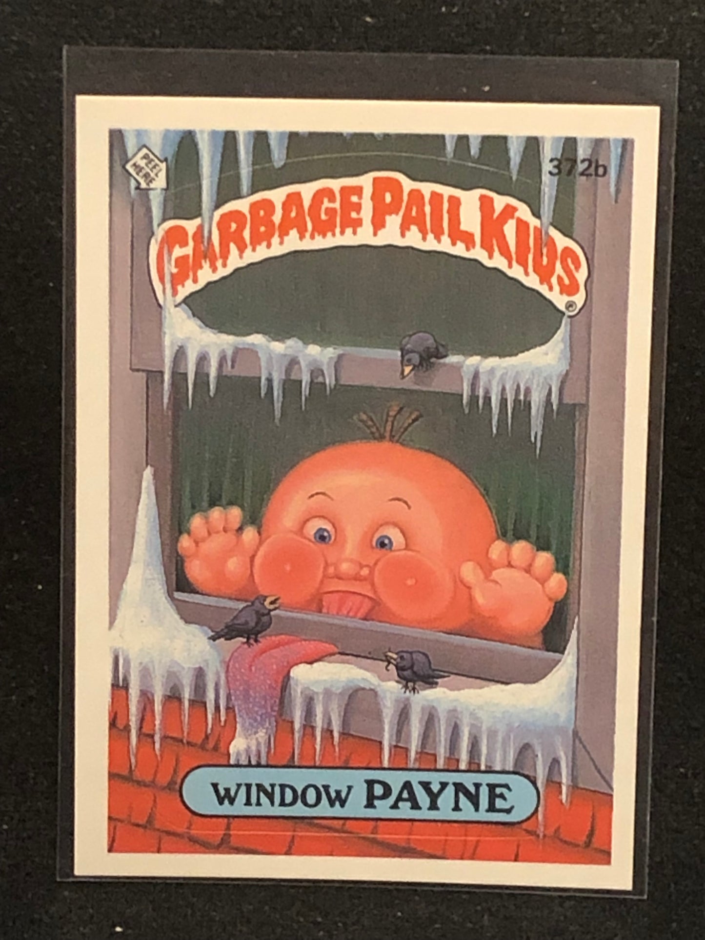 Garbage Pail Kids Original Series 9 (os9) 372b Window Payne
