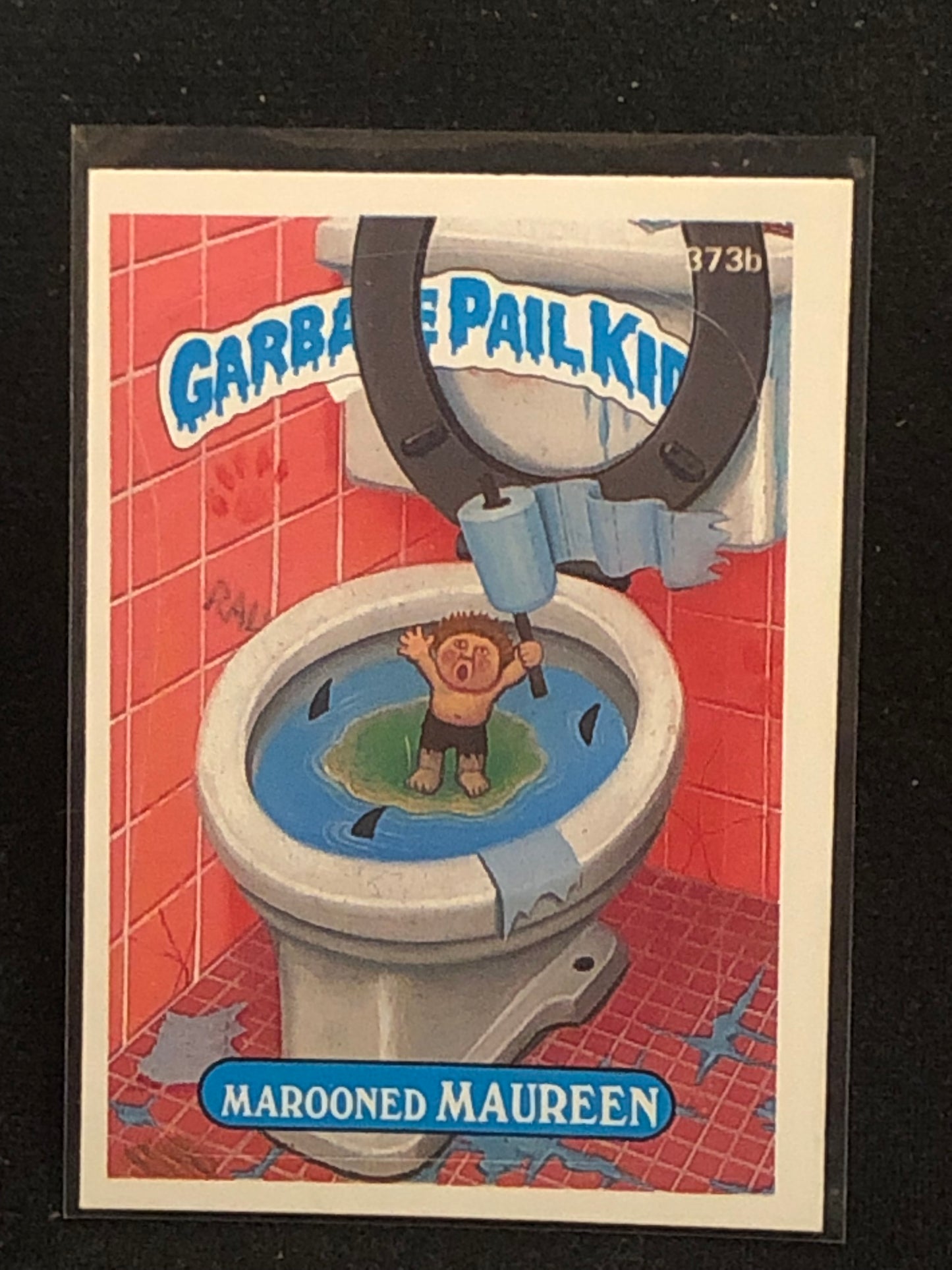 Garbage Pail Kids Original Series 9 (os9) 373b Marooned Maureen