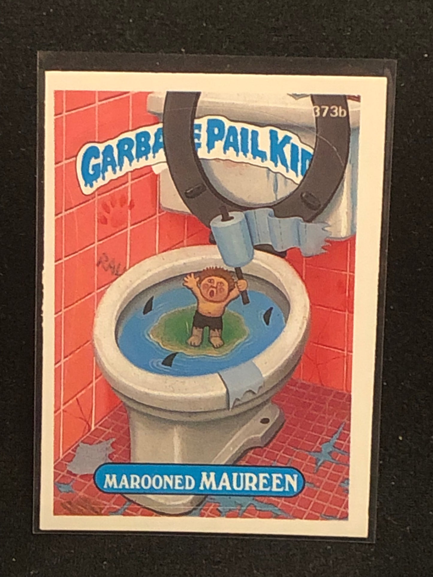 Garbage Pail Kids Original Series 9 (os9) 373b Marooned Maureen