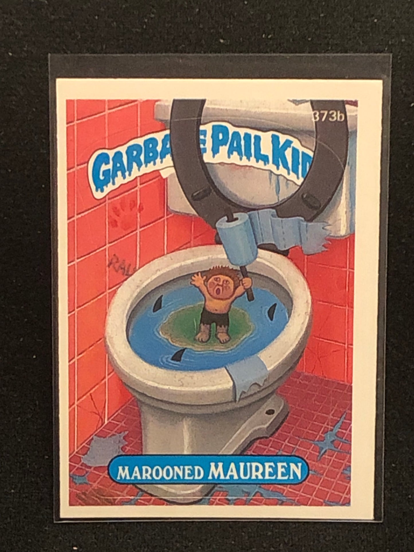Garbage Pail Kids Original Series 9 (os9) 373b Marooned Maureen