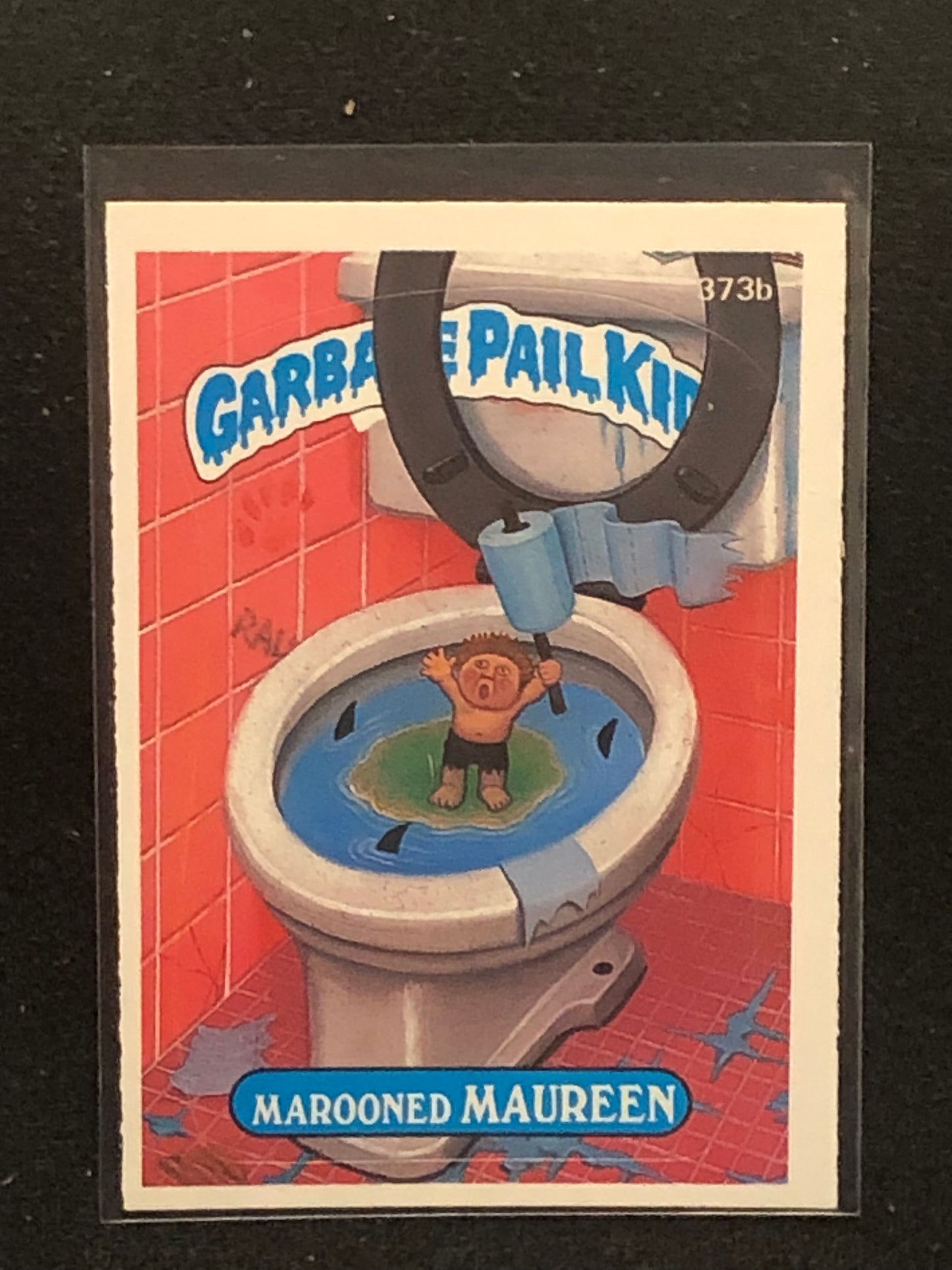 Garbage Pail Kids Original Series 9 (os9) 373b Marooned Maureen