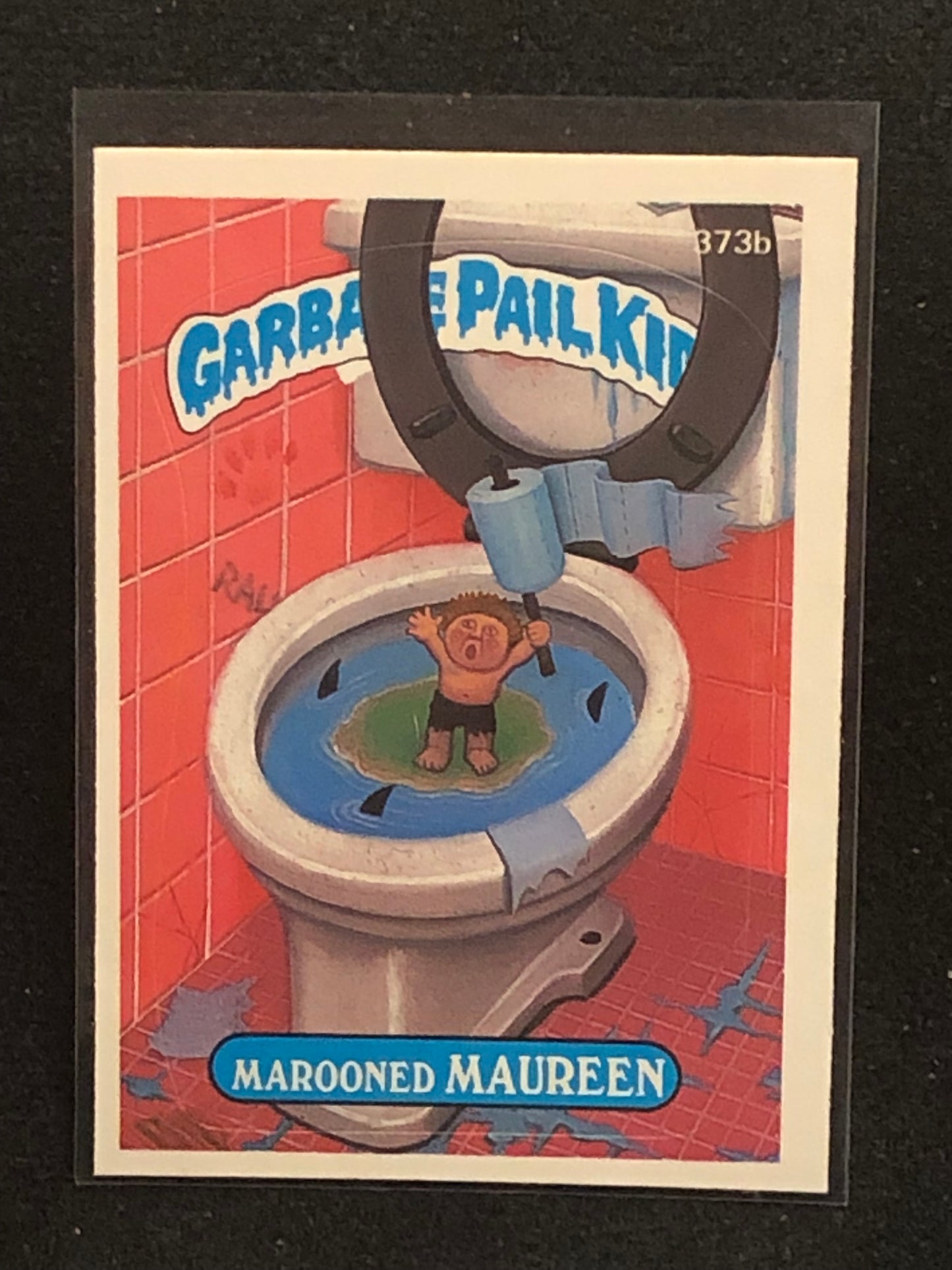 Garbage Pail Kids Original Series 9 (os9) 373b Marooned Maureen