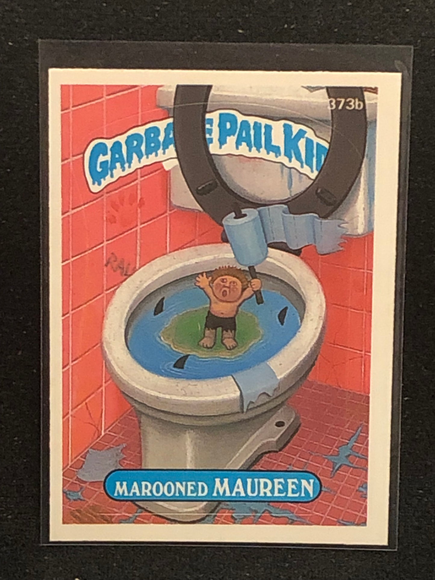 Garbage Pail Kids Original Series 9 (os9) 373b Marooned Maureen