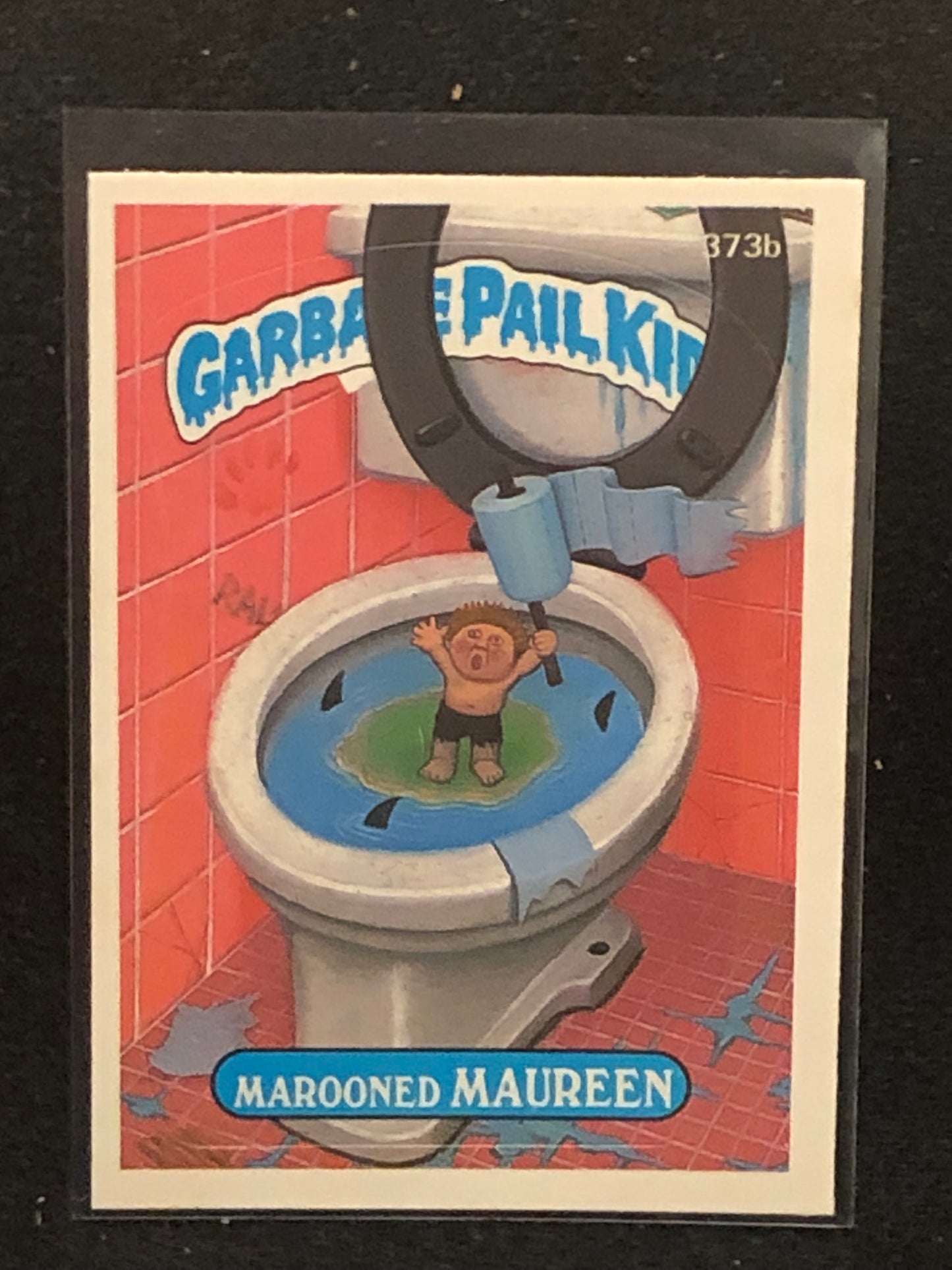 Garbage Pail Kids Original Series 9 (os9) 373b Marooned Maureen