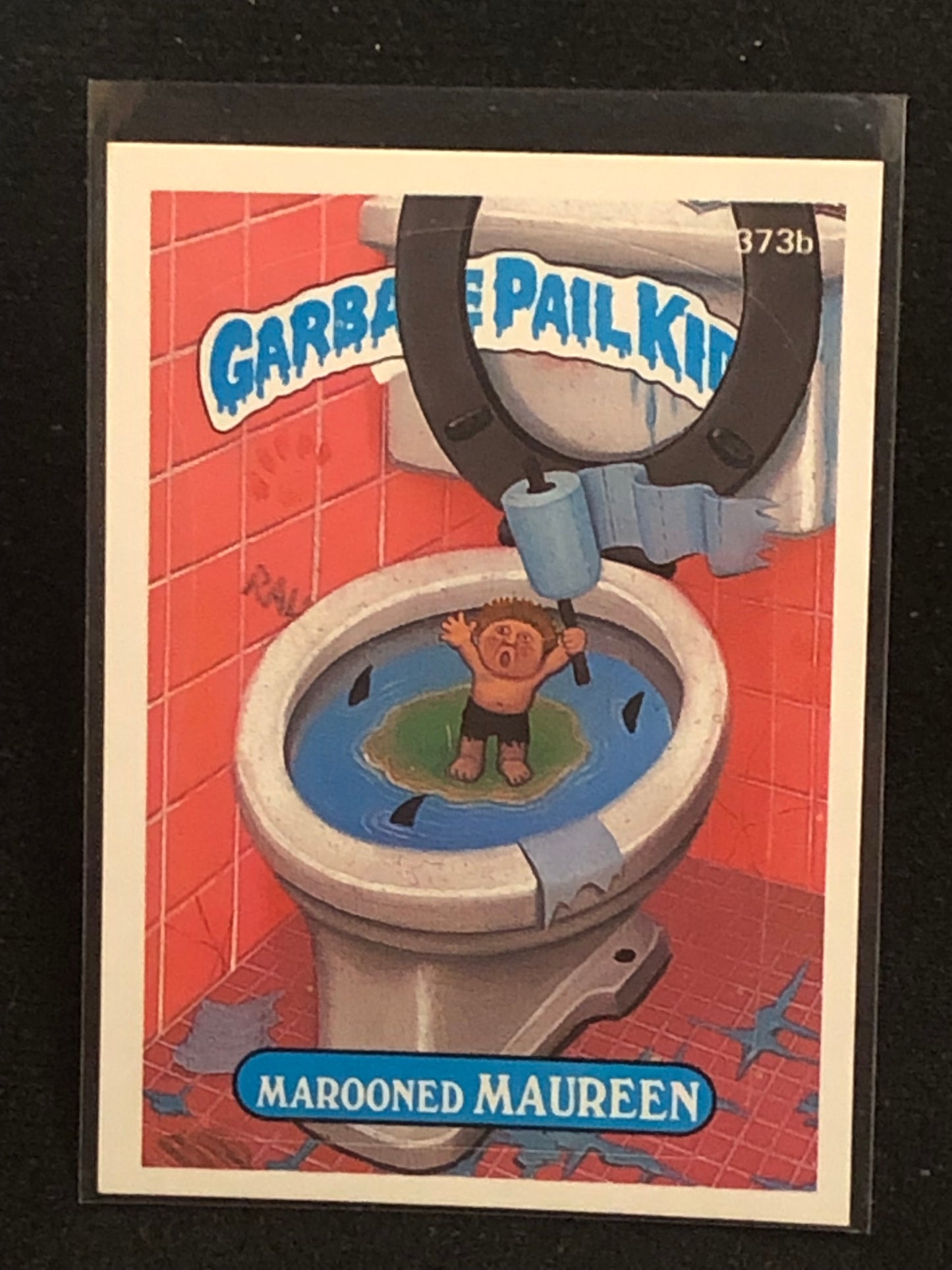 Garbage Pail Kids Original Series 9 (os9) 373b Marooned Maureen
