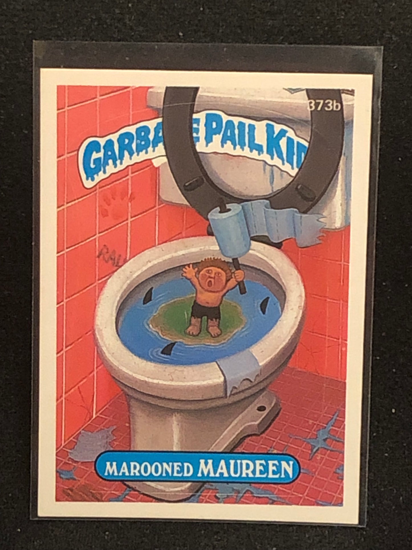 Garbage Pail Kids Original Series 9 (os9) 373b Marooned Maureen