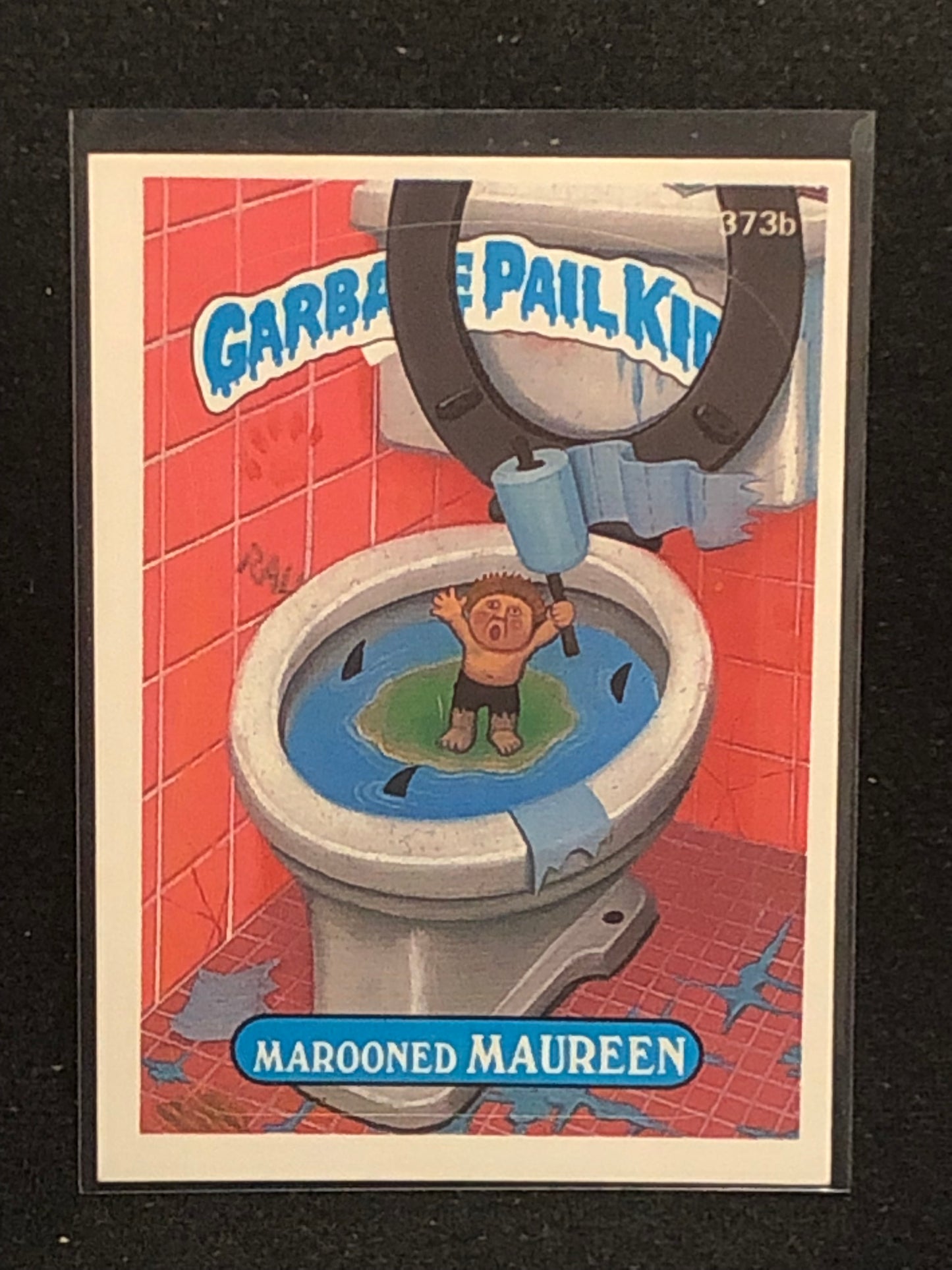 Garbage Pail Kids Original Series 9 (os9) 373b Marooned Maureen