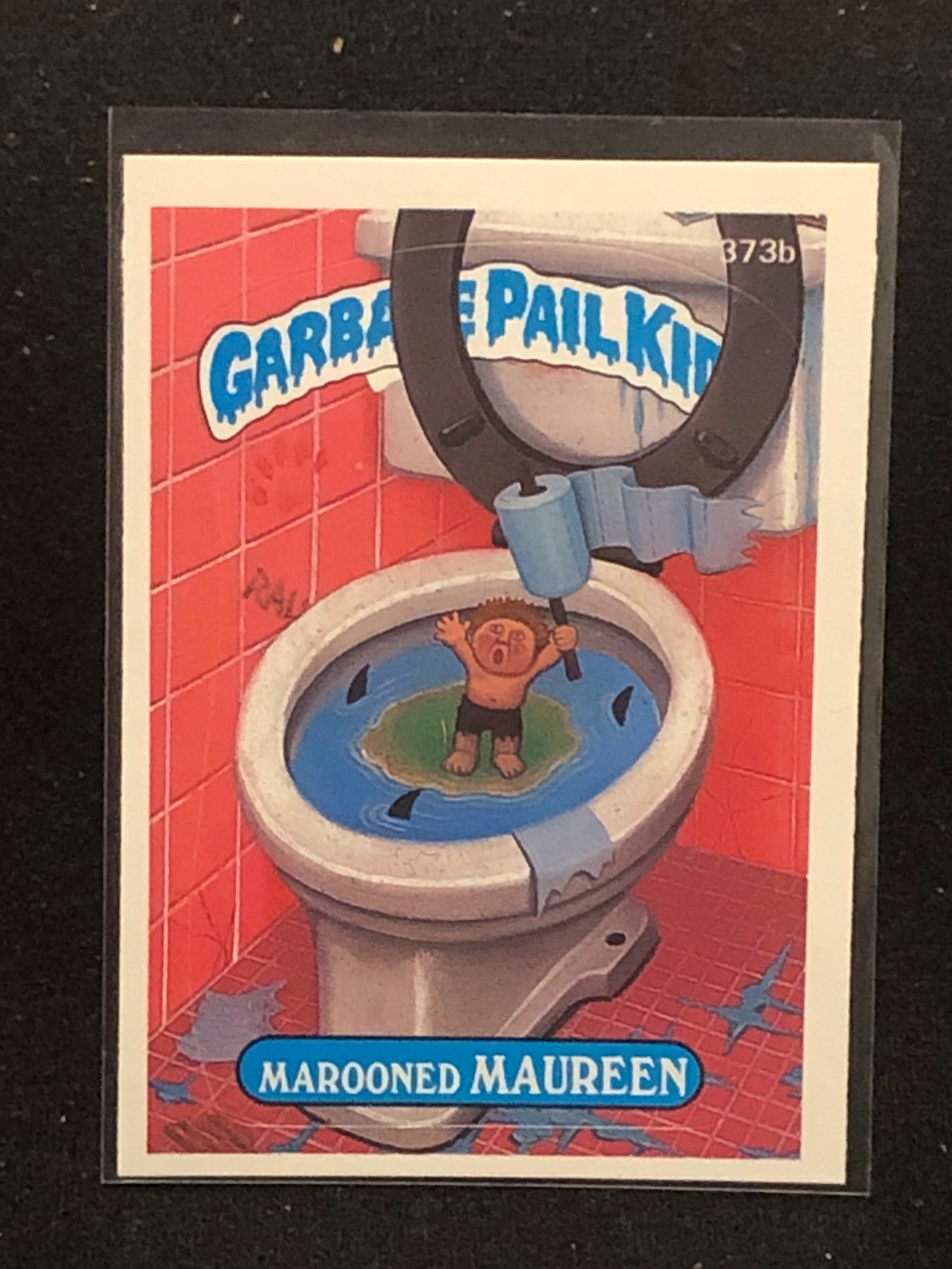 Garbage Pail Kids Original Series 9 (os9) 373b Marooned Maureen