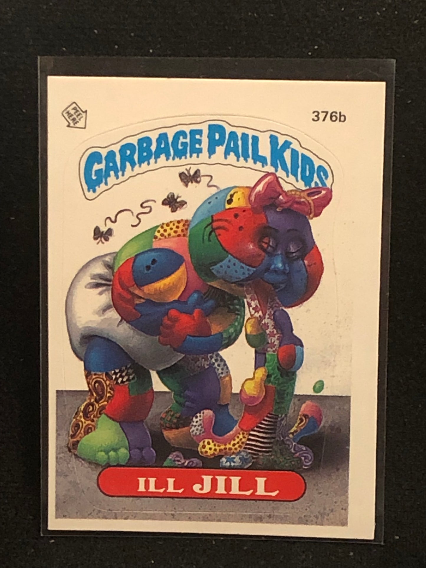 Garbage Pail Kids Original Series 9 (os9) 376b Ill Jill