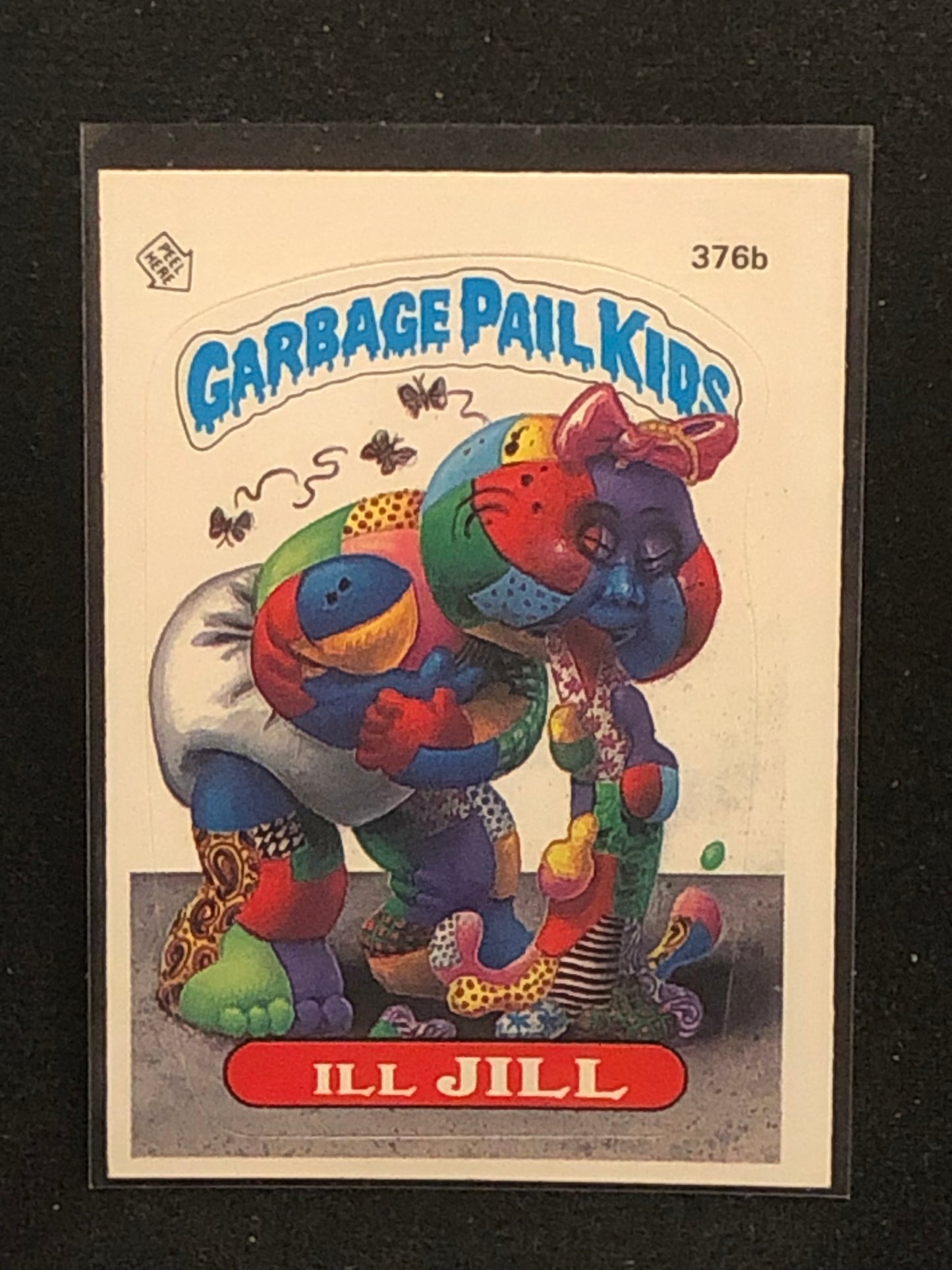 Garbage Pail Kids Original Series 9 (os9) 376b Ill Jill