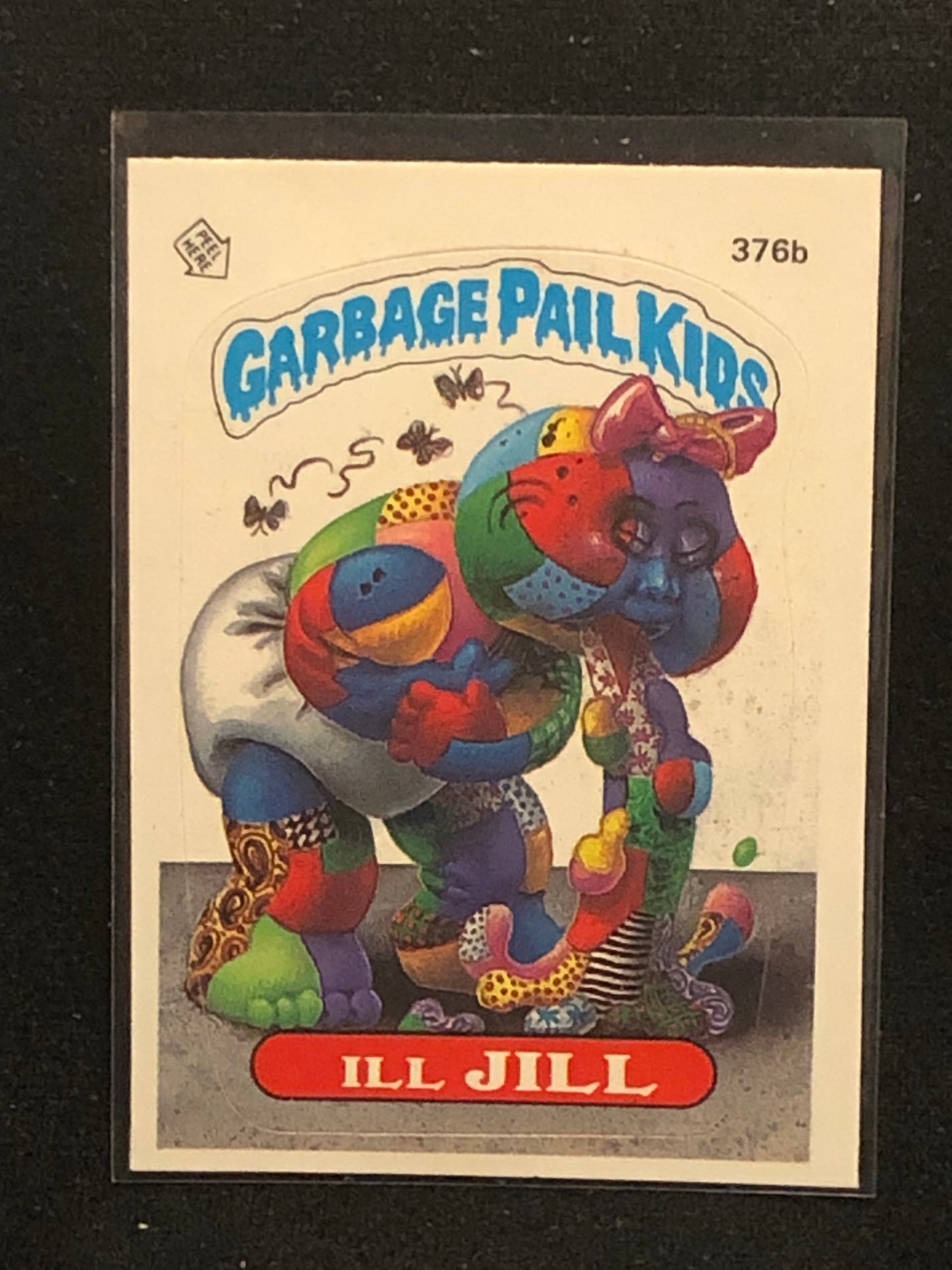 Garbage Pail Kids Original Series 9 (os9) 376b Ill Jill
