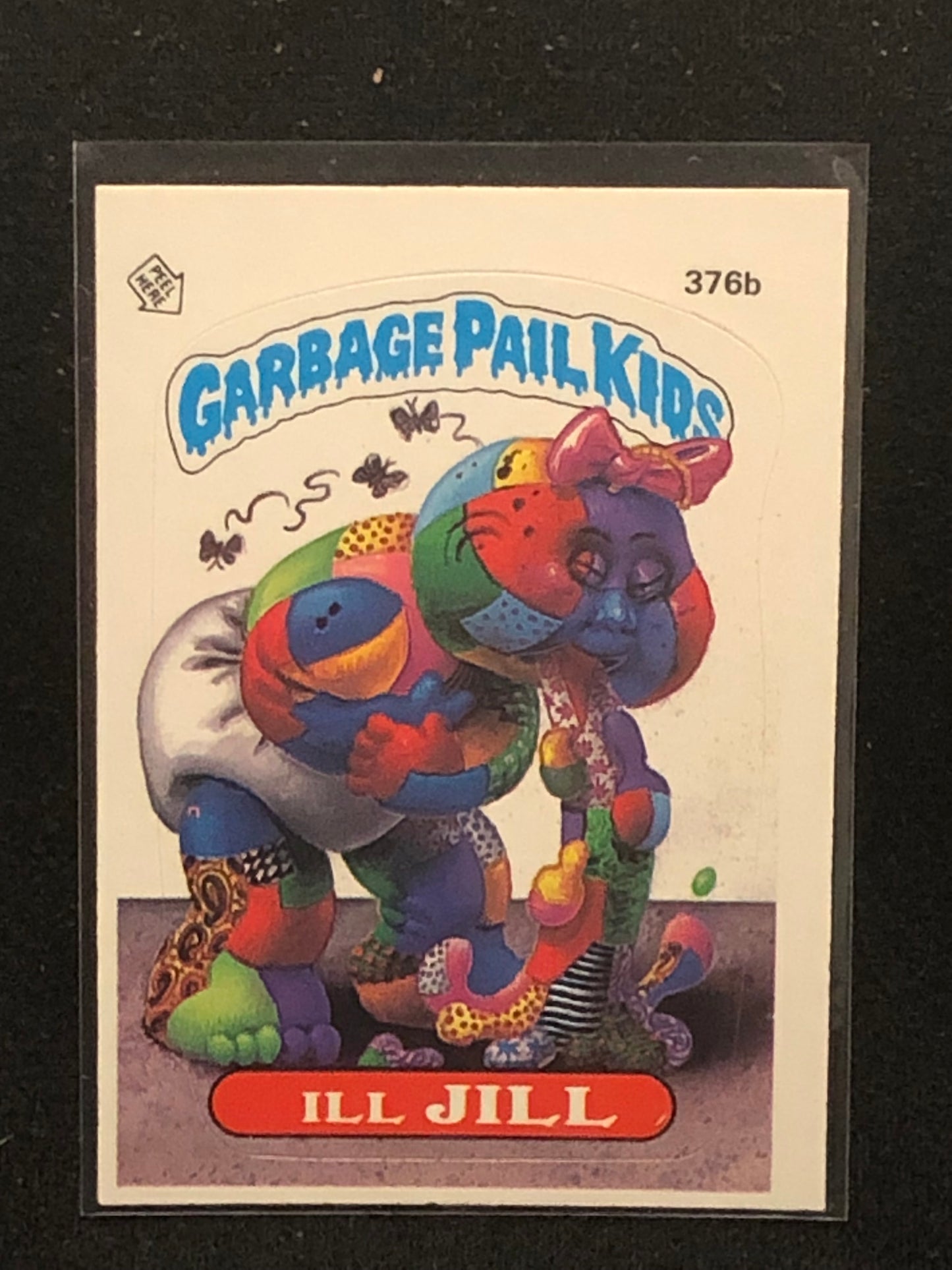 Garbage Pail Kids Original Series 9 (os9) 376b Ill Jill
