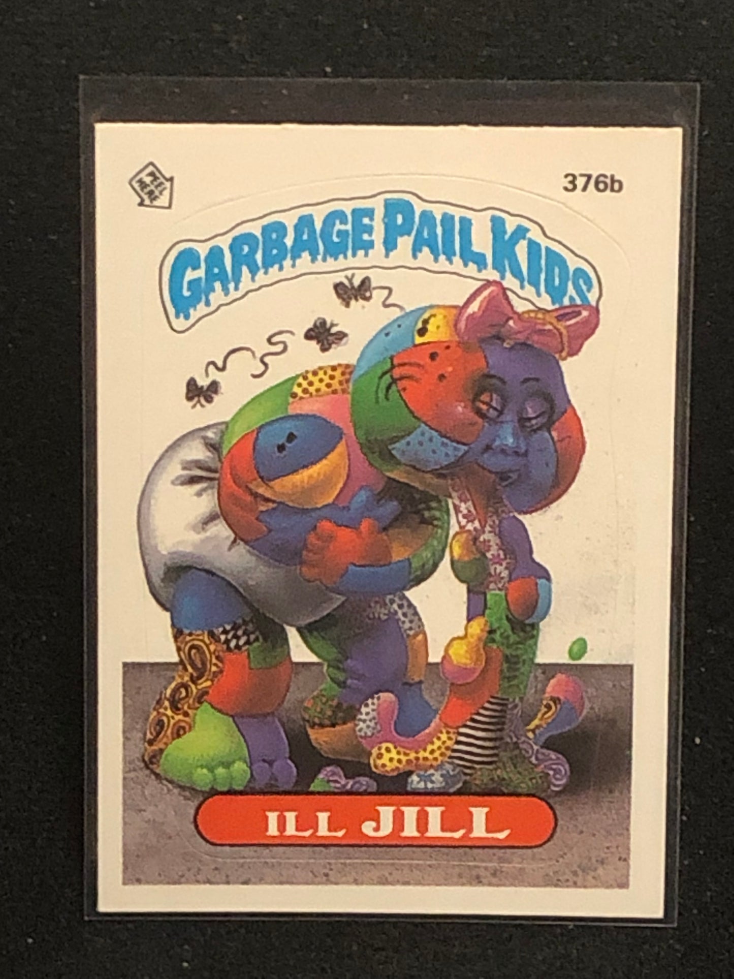 Garbage Pail Kids Original Series 9 (os9) 376b Ill Jill