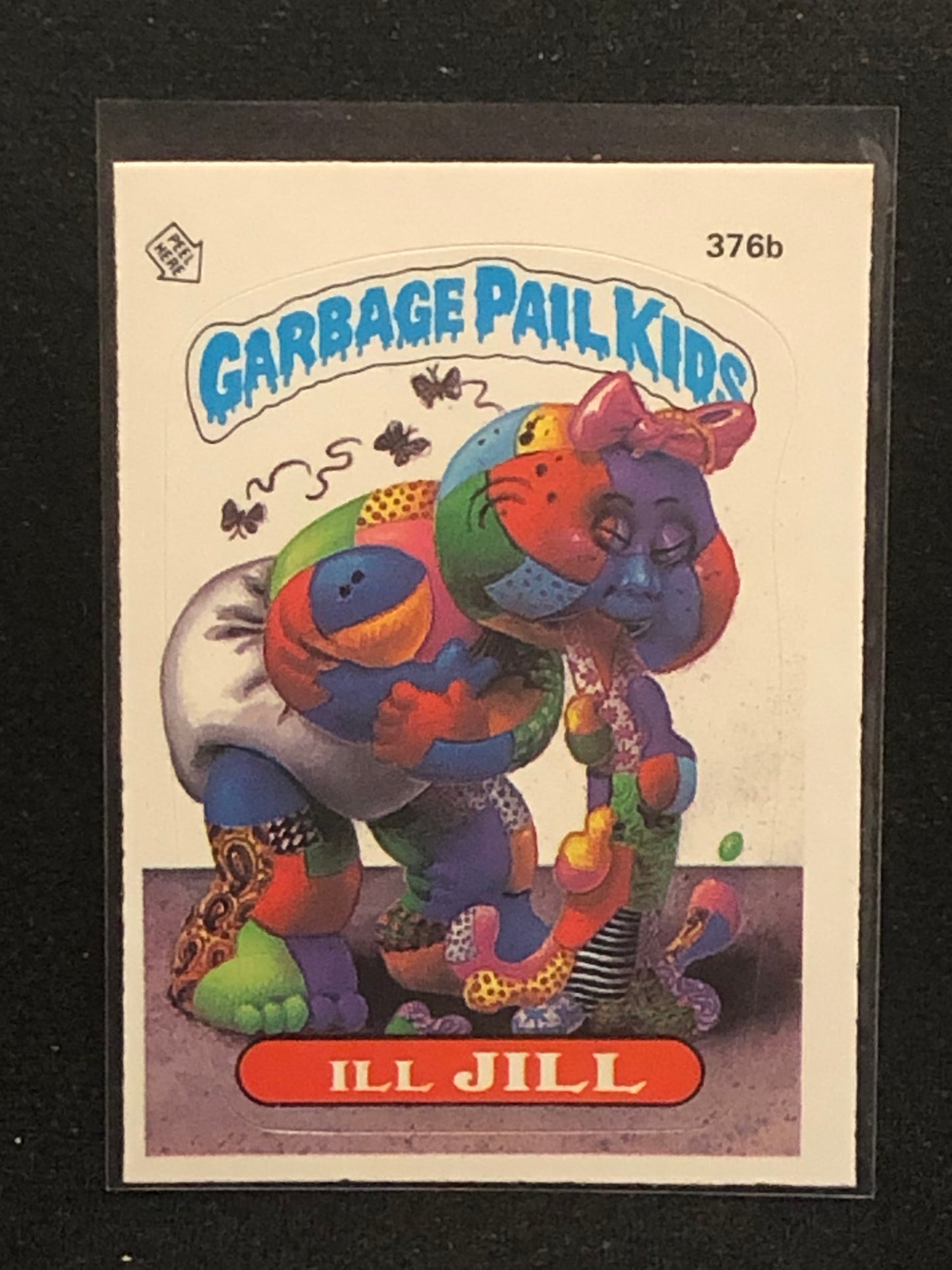 Garbage Pail Kids Original Series 9 (os9) 376b Ill Jill