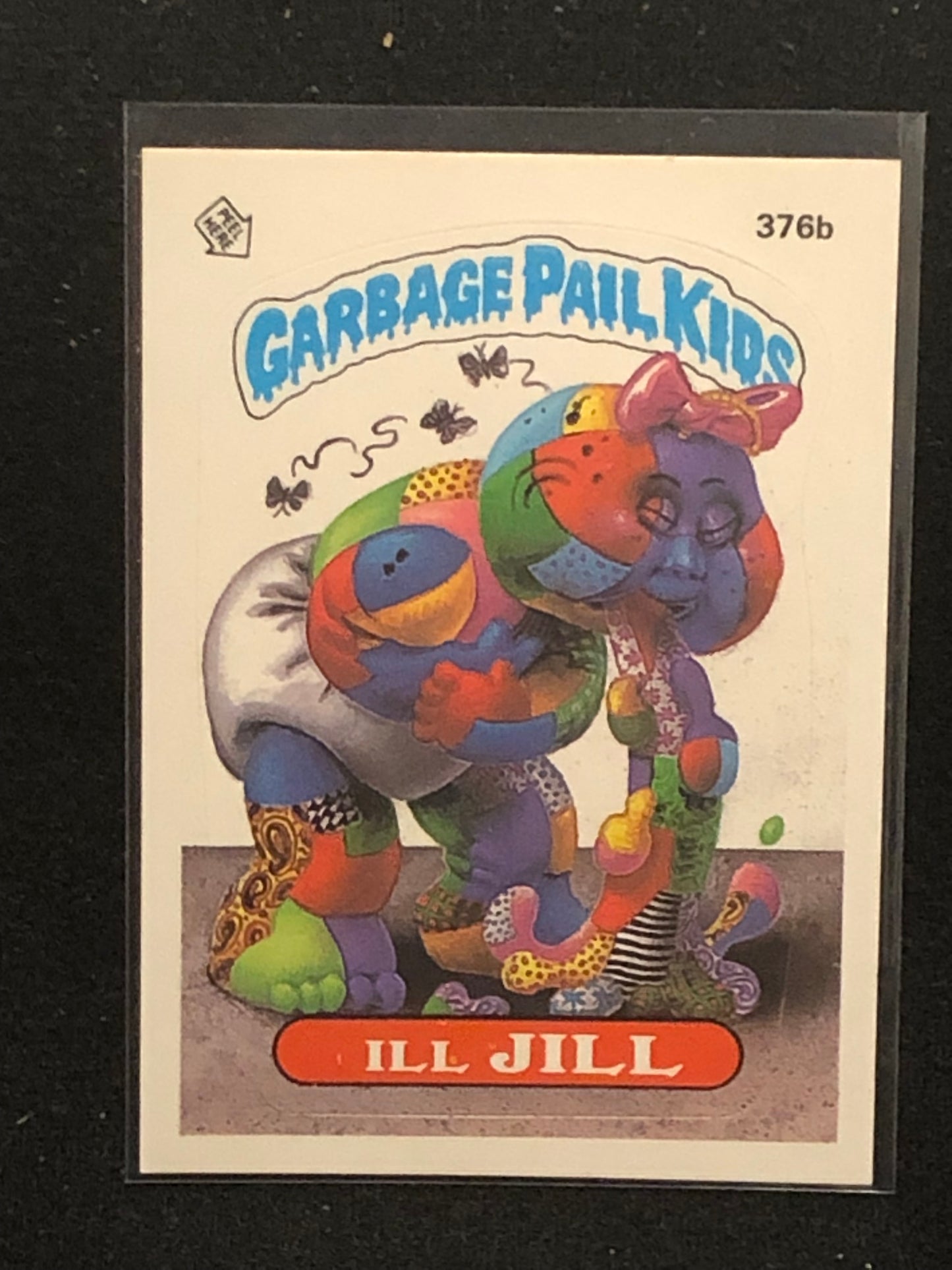 Garbage Pail Kids Original Series 9 (os9) 376b Ill Jill