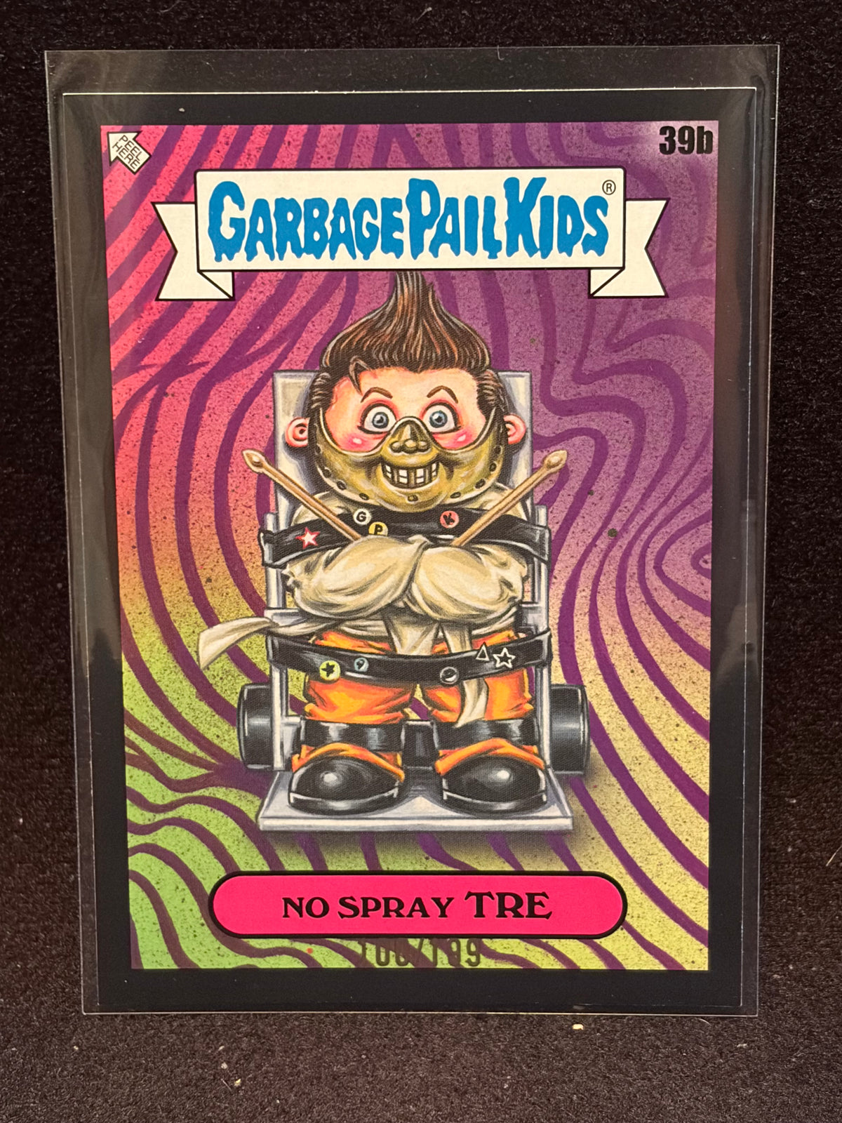 Garbage Pail Kids x Battle Of The Bands Green Day Black Border Cards /199