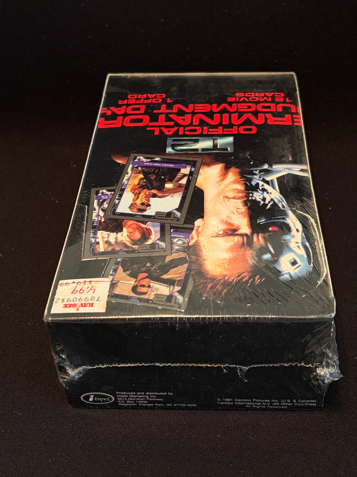 1991 Impel T2 Terminator 2 Judgement Day Unopened Box