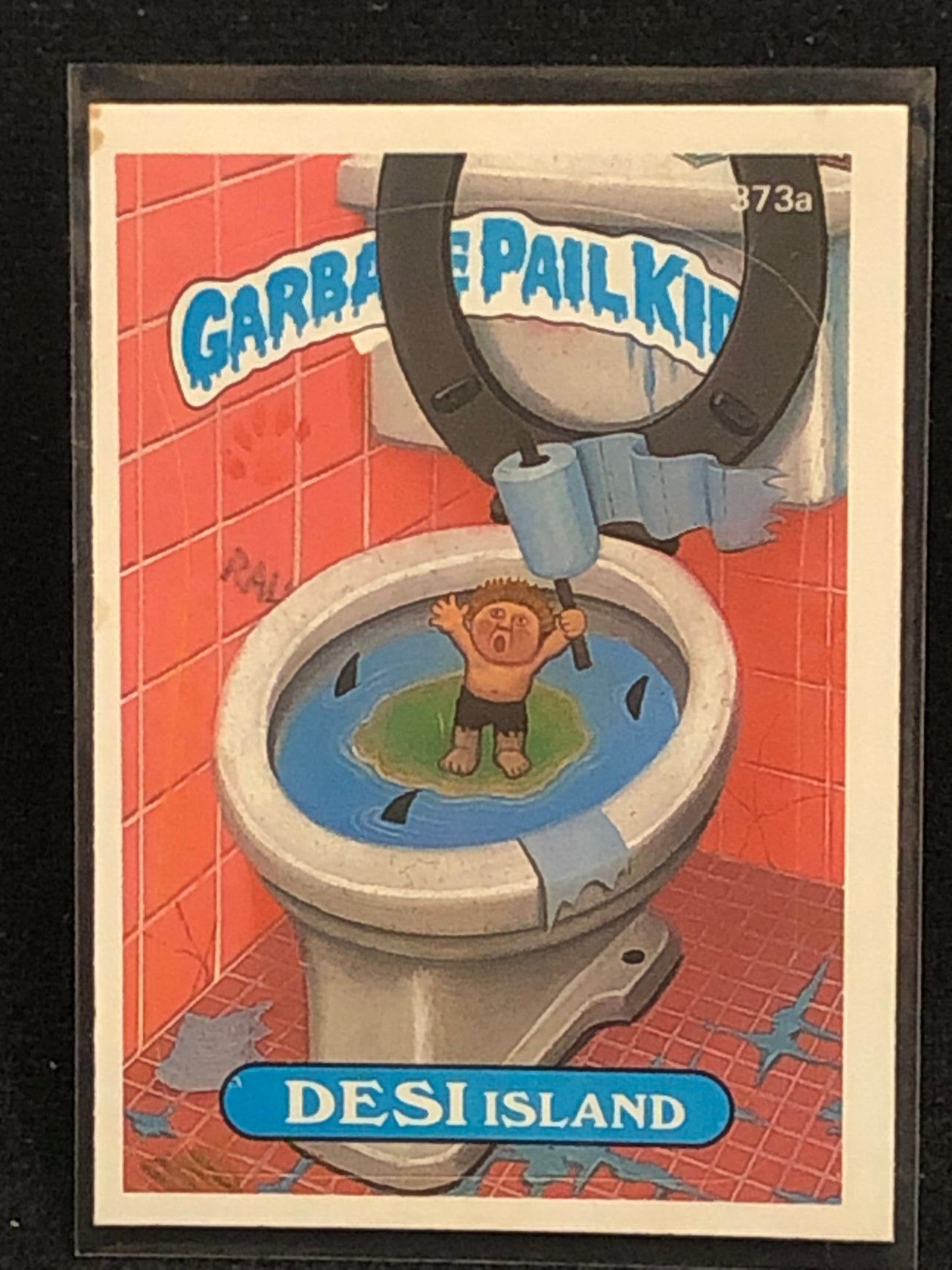 Garbage Pail Kids Original Series 9 (os9) 373a Desi Island