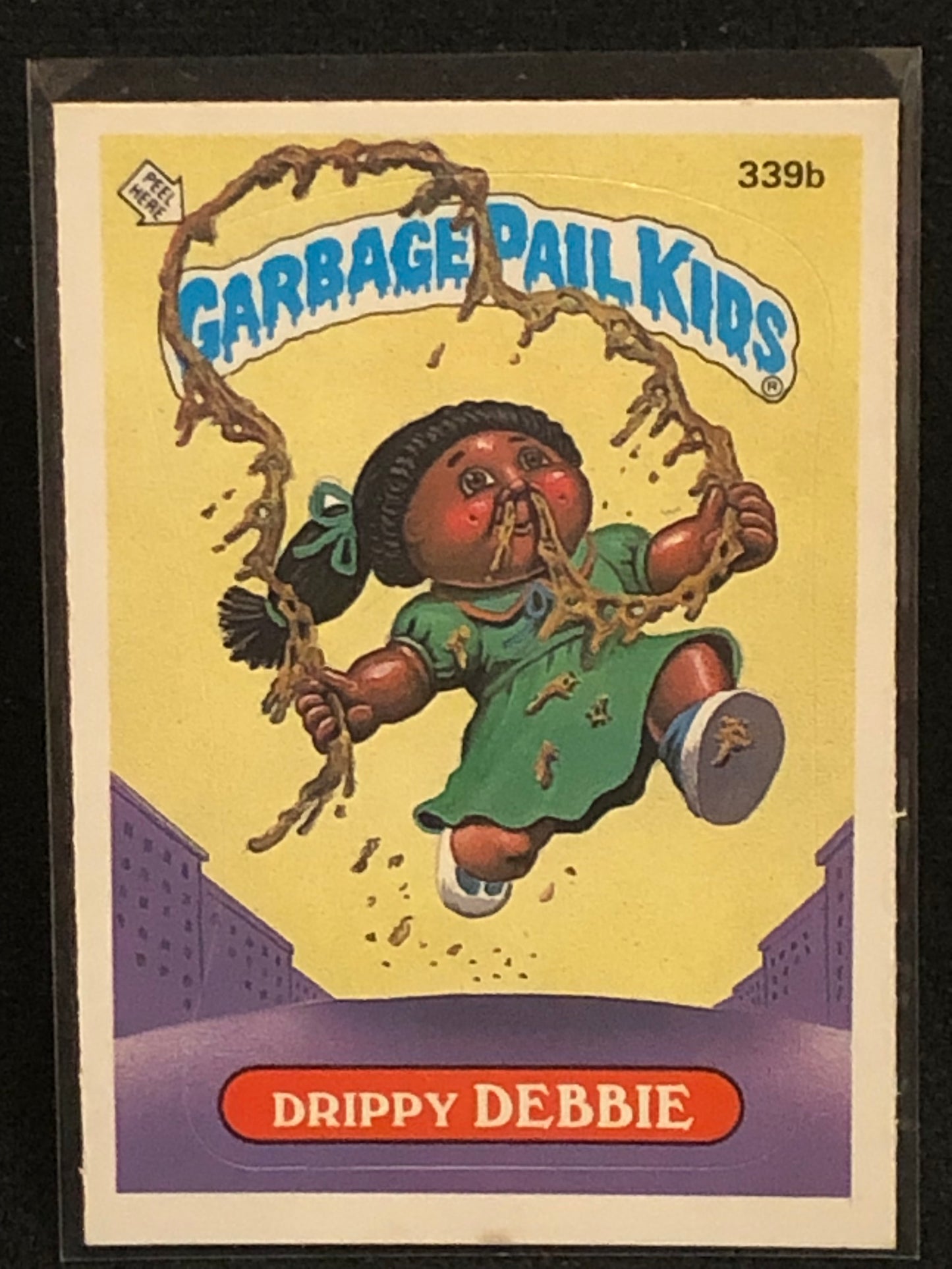 Garbage Pail Kids Original Series 9 (os9) 339b Drippy Debbie