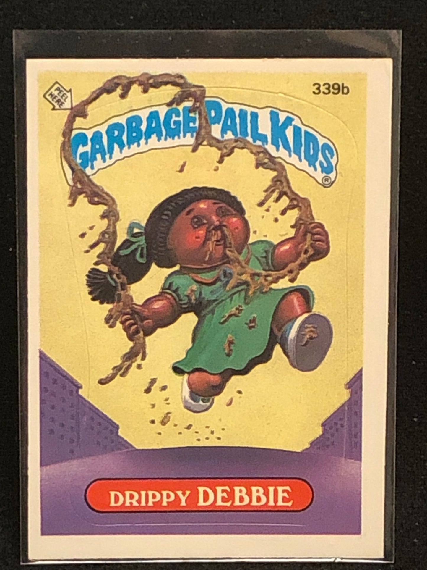 Garbage Pail Kids Original Series 9 (os9) 339b Drippy Debbie