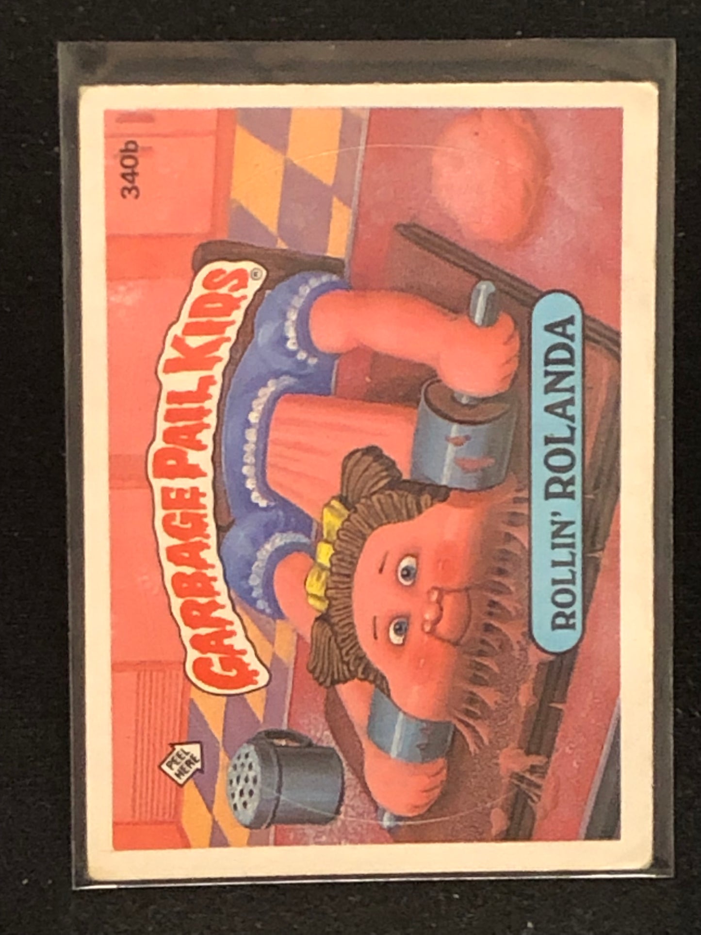 Garbage Pail Kids Original Series 9 (os9) 340b Rollin Rolanda