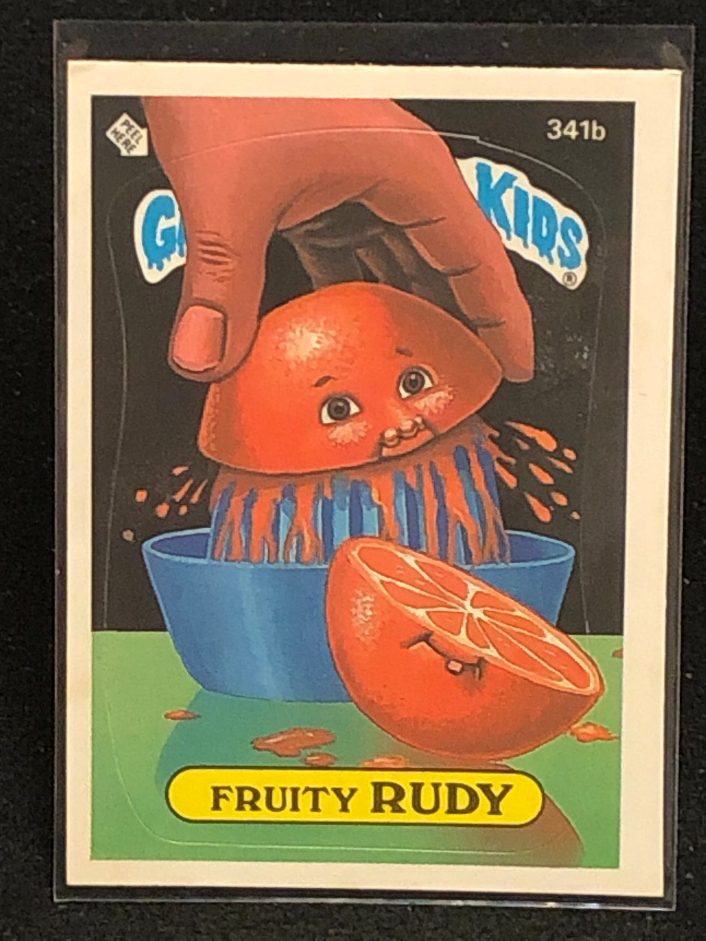Garbage Pail Kids Original Series 9 (os9) 341b Fruity Rudy