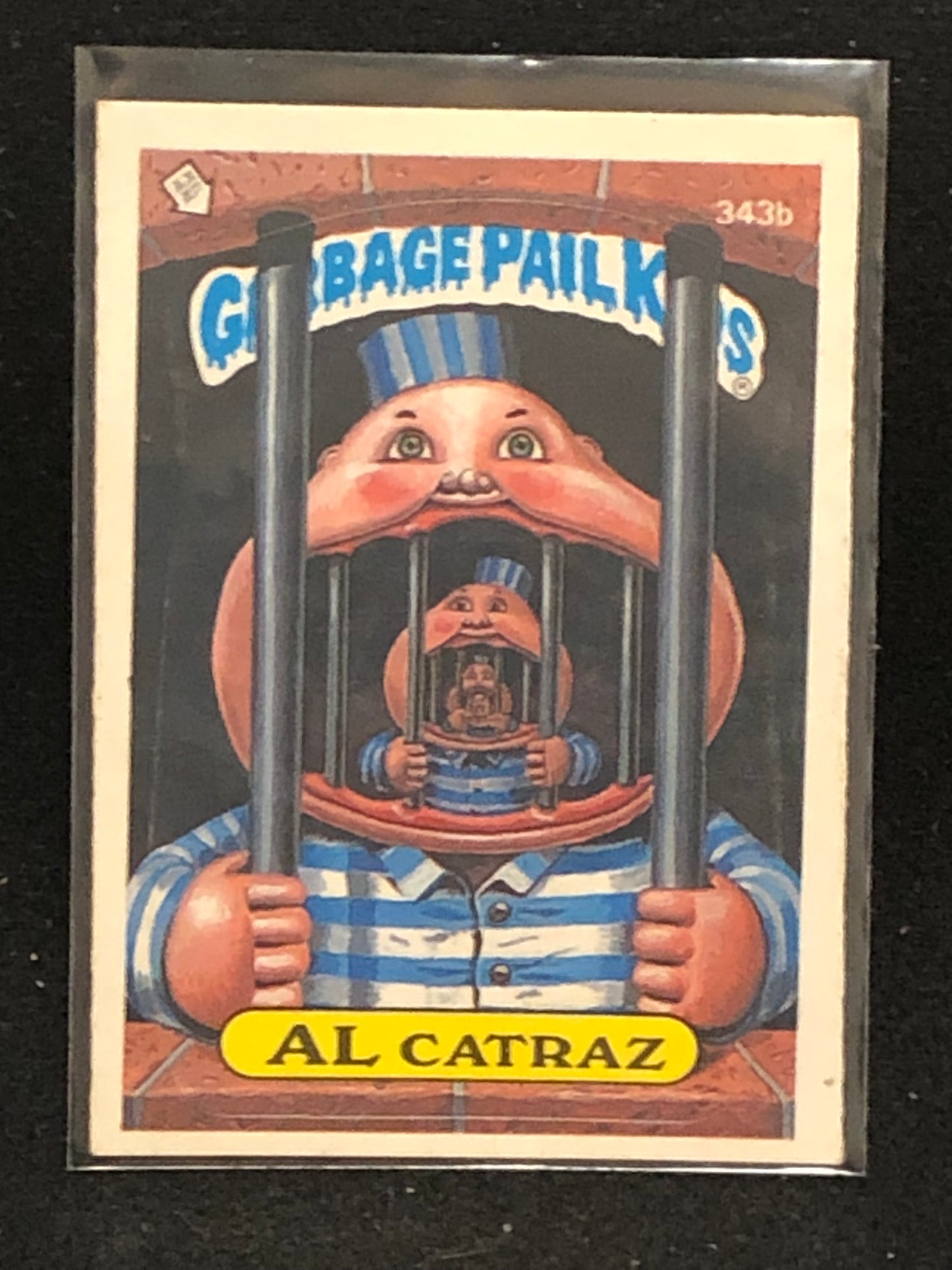 Garbage Pail Kids Original Series 9 (os9) 343b Al Catraz