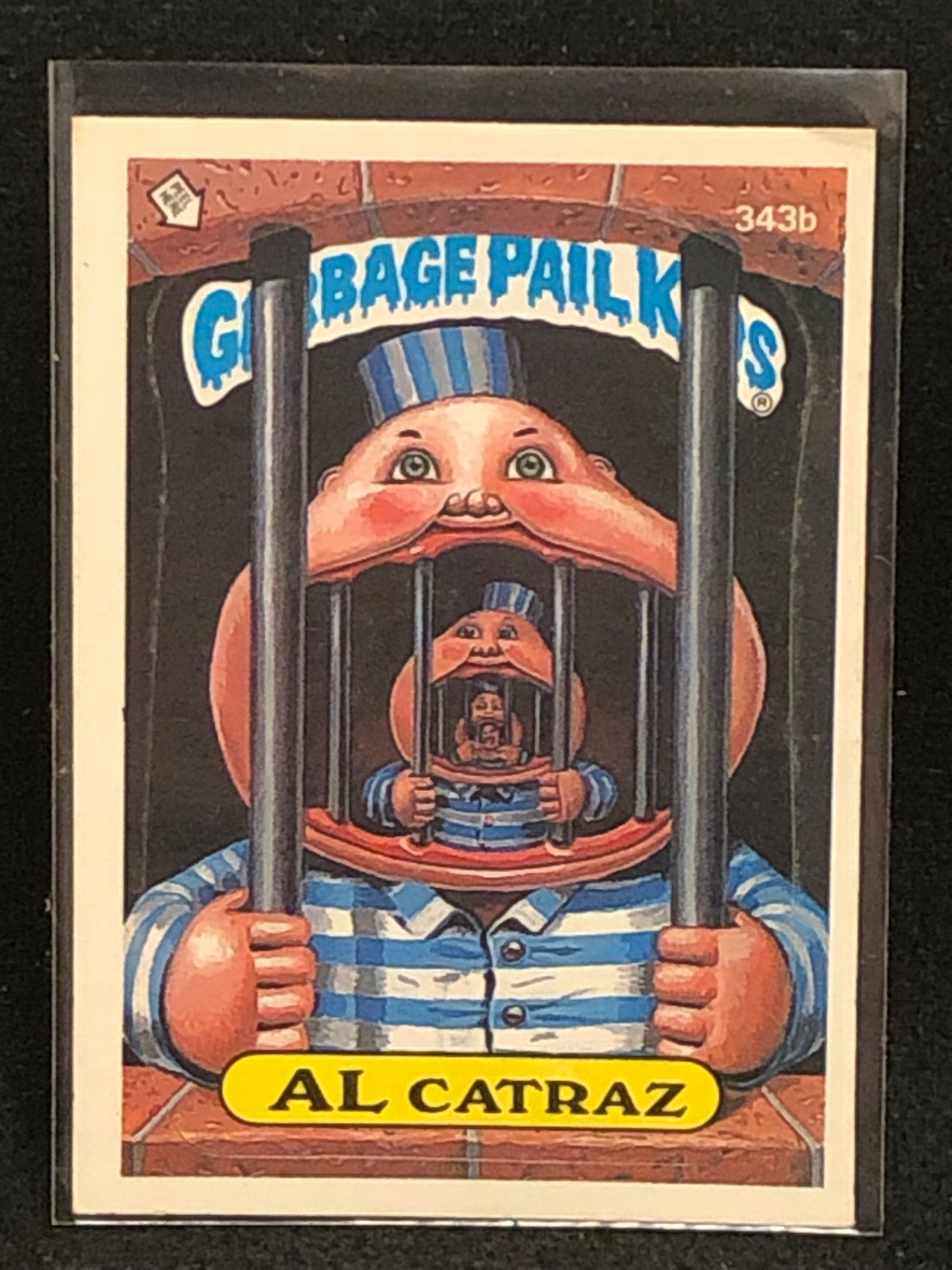 Garbage Pail Kids Original Series 9 (os9) 343b Al Catraz