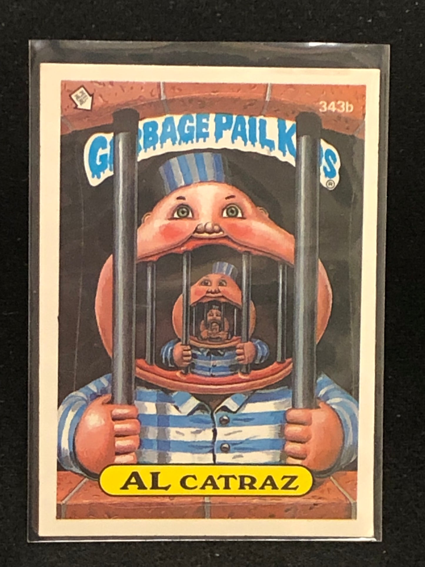 Garbage Pail Kids Original Series 9 (os9) 343b Al Catraz