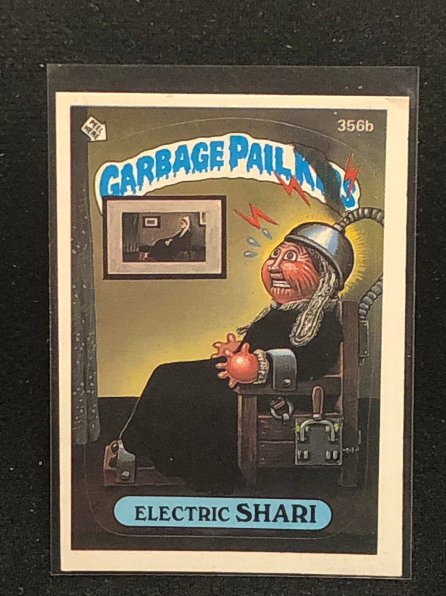 Garbage Pail Kids Original Series 9 (os9) 356b Electric Shari