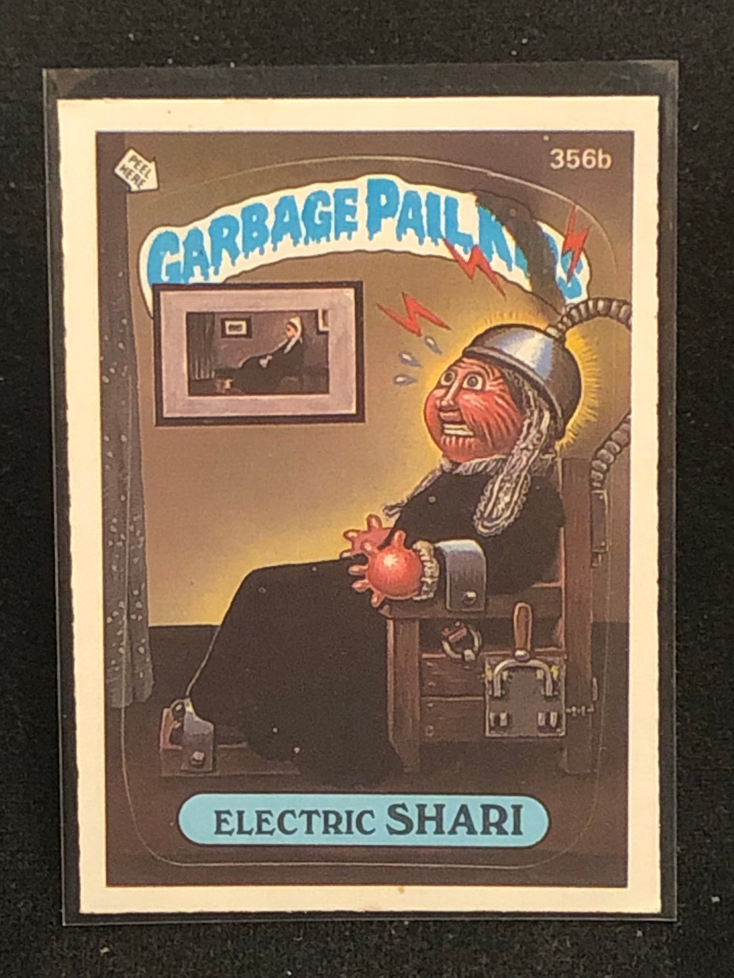 Garbage Pail Kids Original Series 9 (os9) 356b Electric Shari